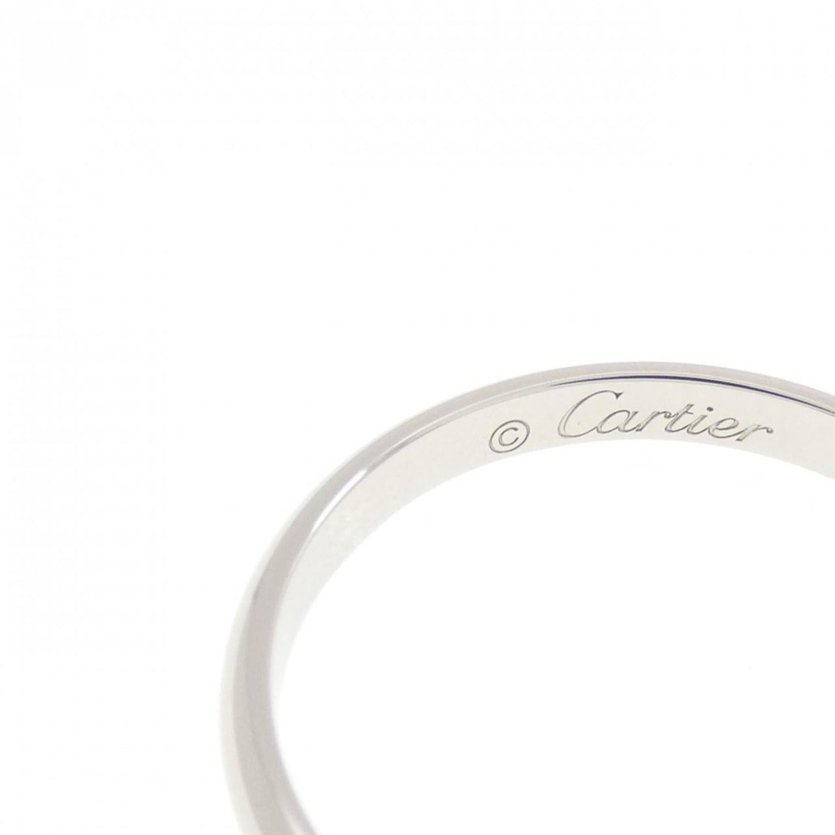 Cartier Platinum 950 Band Ring (Pre-Owned)