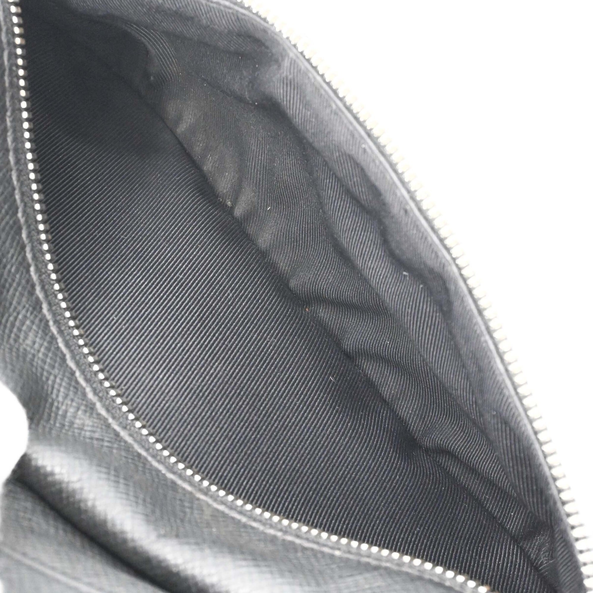 Louis Vuitton Black Noir Taigarama Sling Bag (Pre-Owned)