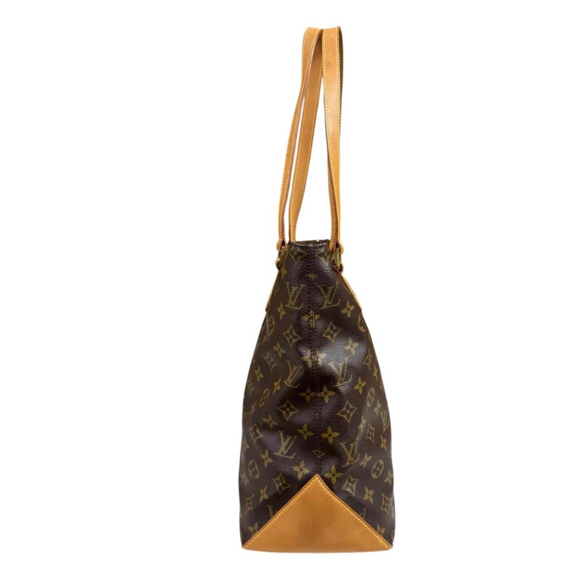 Louis Vuitton Brown Monogram Canvas Tote Bag (Pre-Owned)