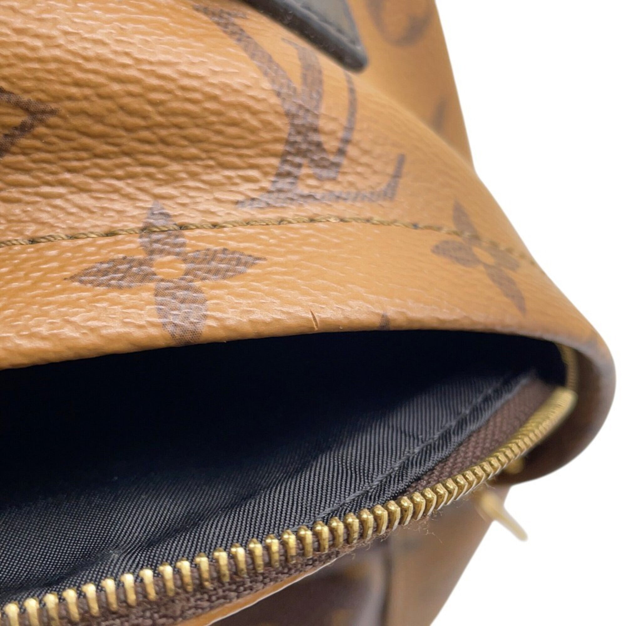 Louis Vuitton Monogram Reverse Brown Noir Monogram Reverse Monogram Backpack (Pre-Owned)