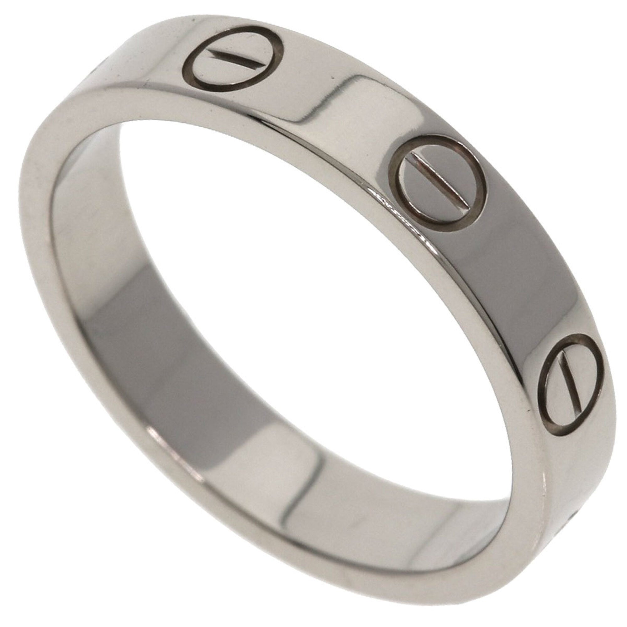 Cartier Love White Gold (18K) Band Ring (Pre-Owned)