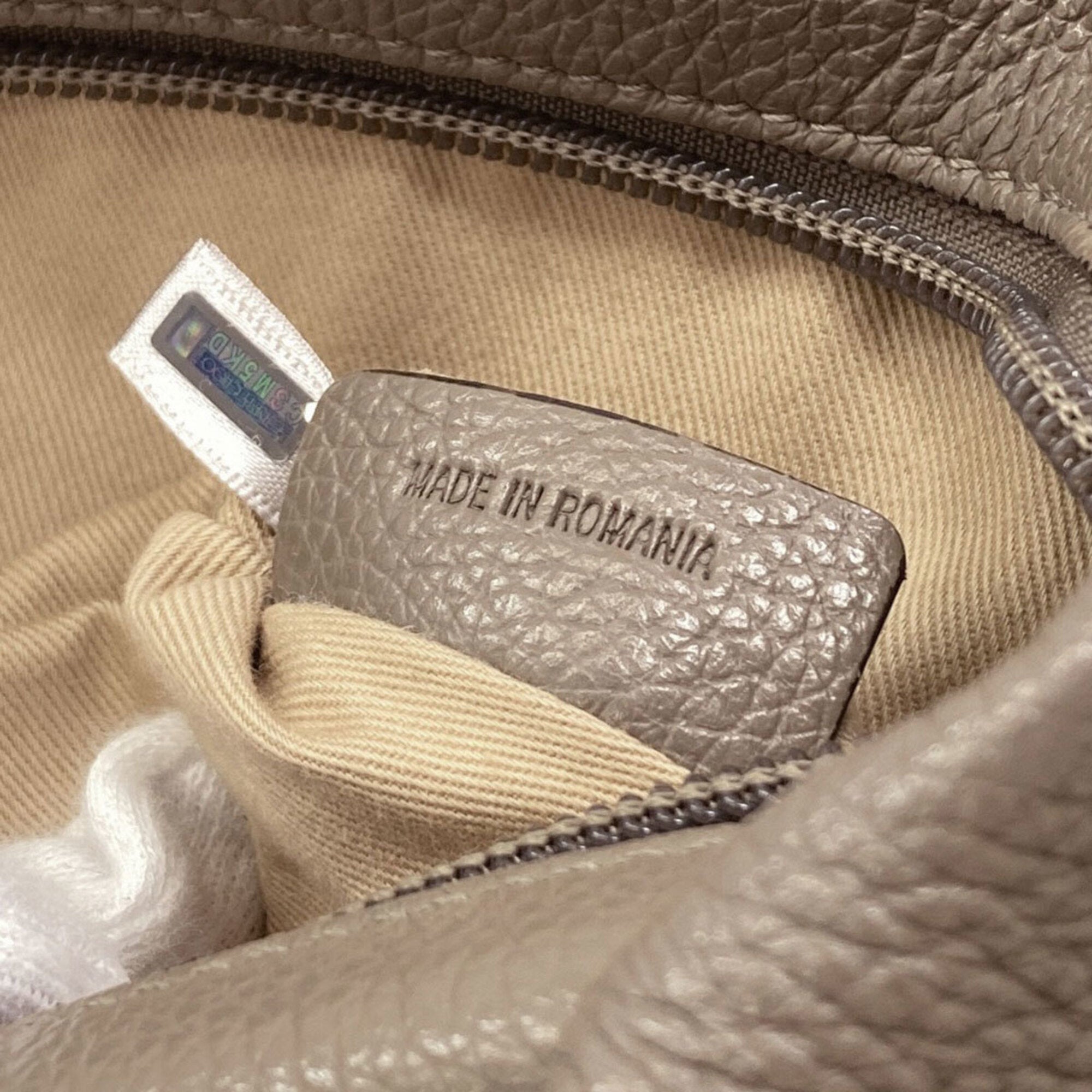 Jimmy Choo Grayish Leather Handbag (Pre-Owned)