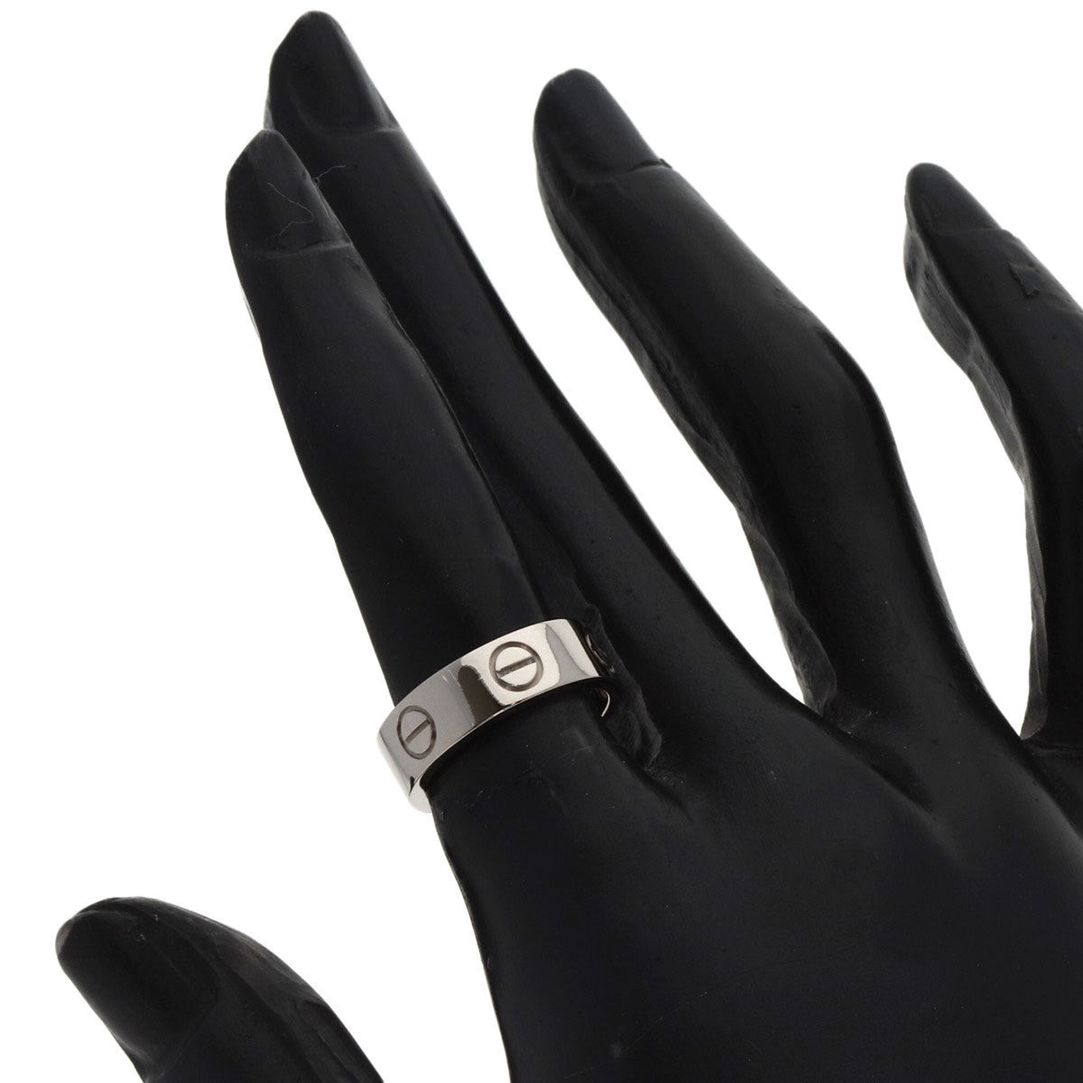Cartier Love White Gold (18K) Band Ring (Pre-Owned)