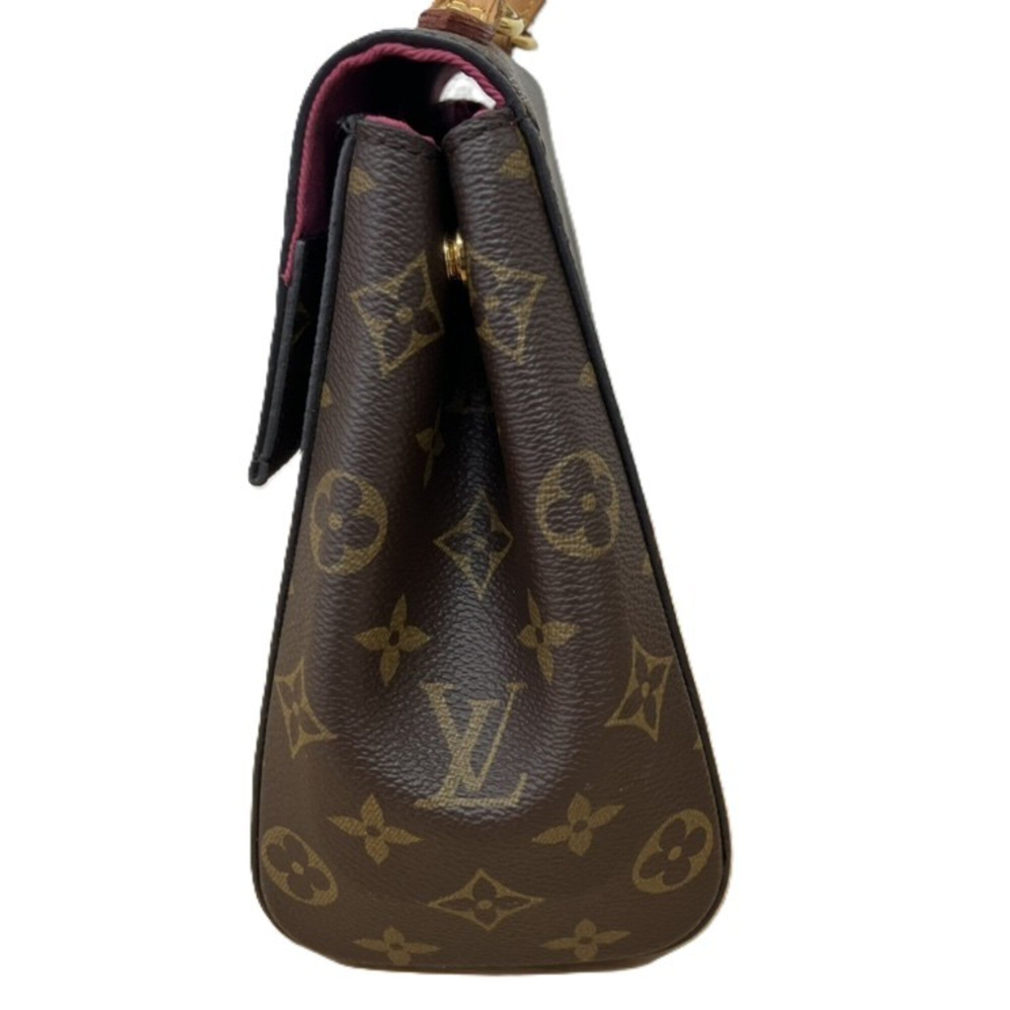 Louis Vuitton Monogram Leather Shoulder Bag (Pre-Owned)