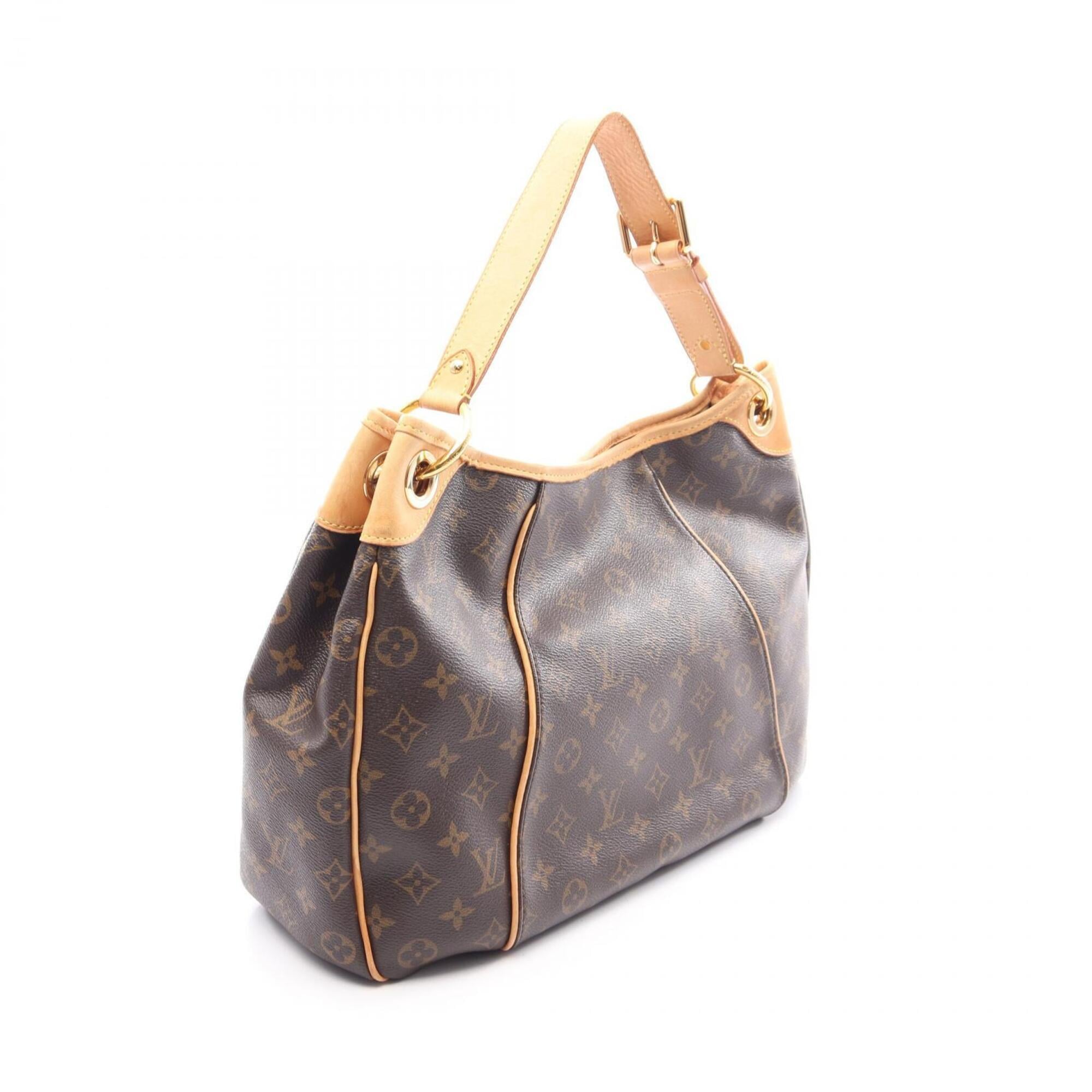 Louis Vuitton Brown Coated Canvas Pvc Monogram Leather Handbag Shoulder Bag (Pre-Owned)