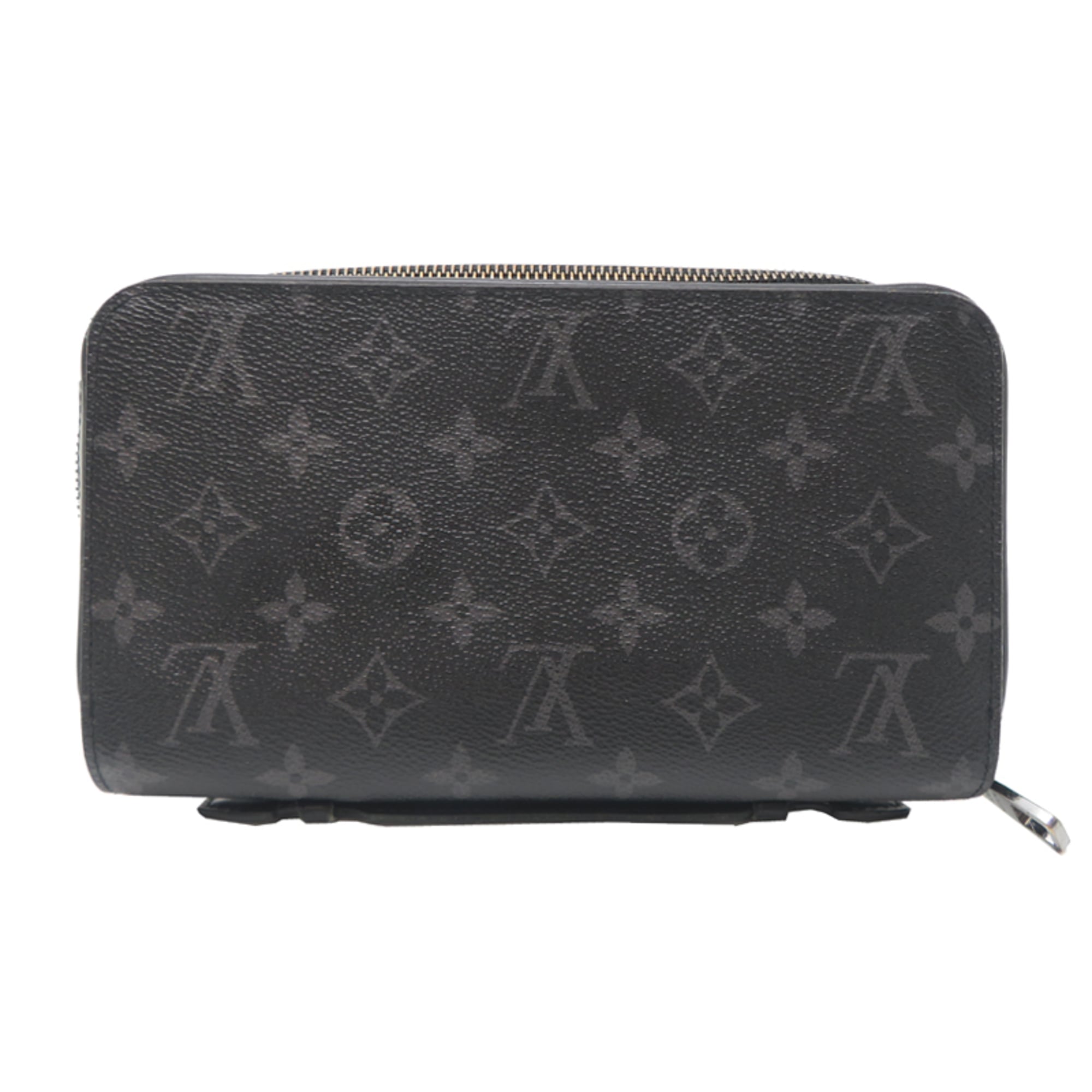 Louis Vuitton Black Monogram Eclipse Clutch Bag (Pre-Owned)