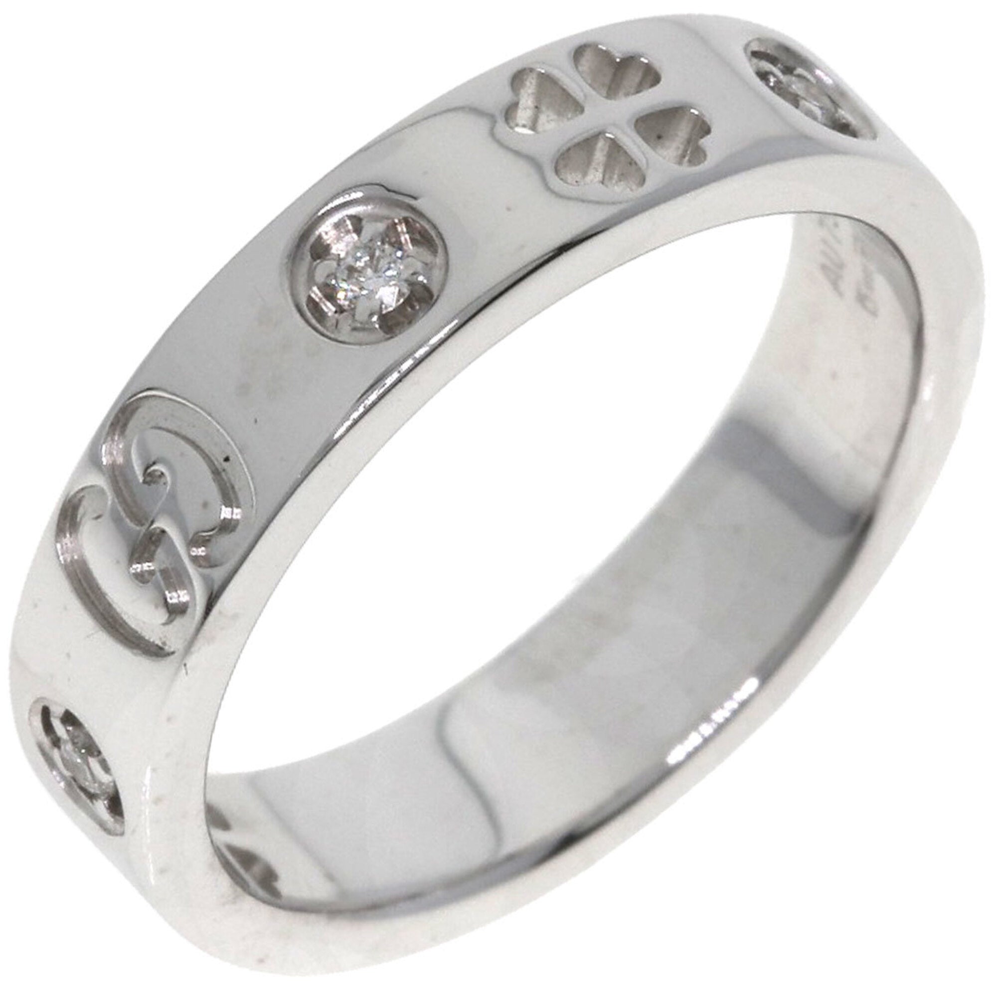 Gucci White Gold White Gold (18K) Band Ring (Pre-Owned)