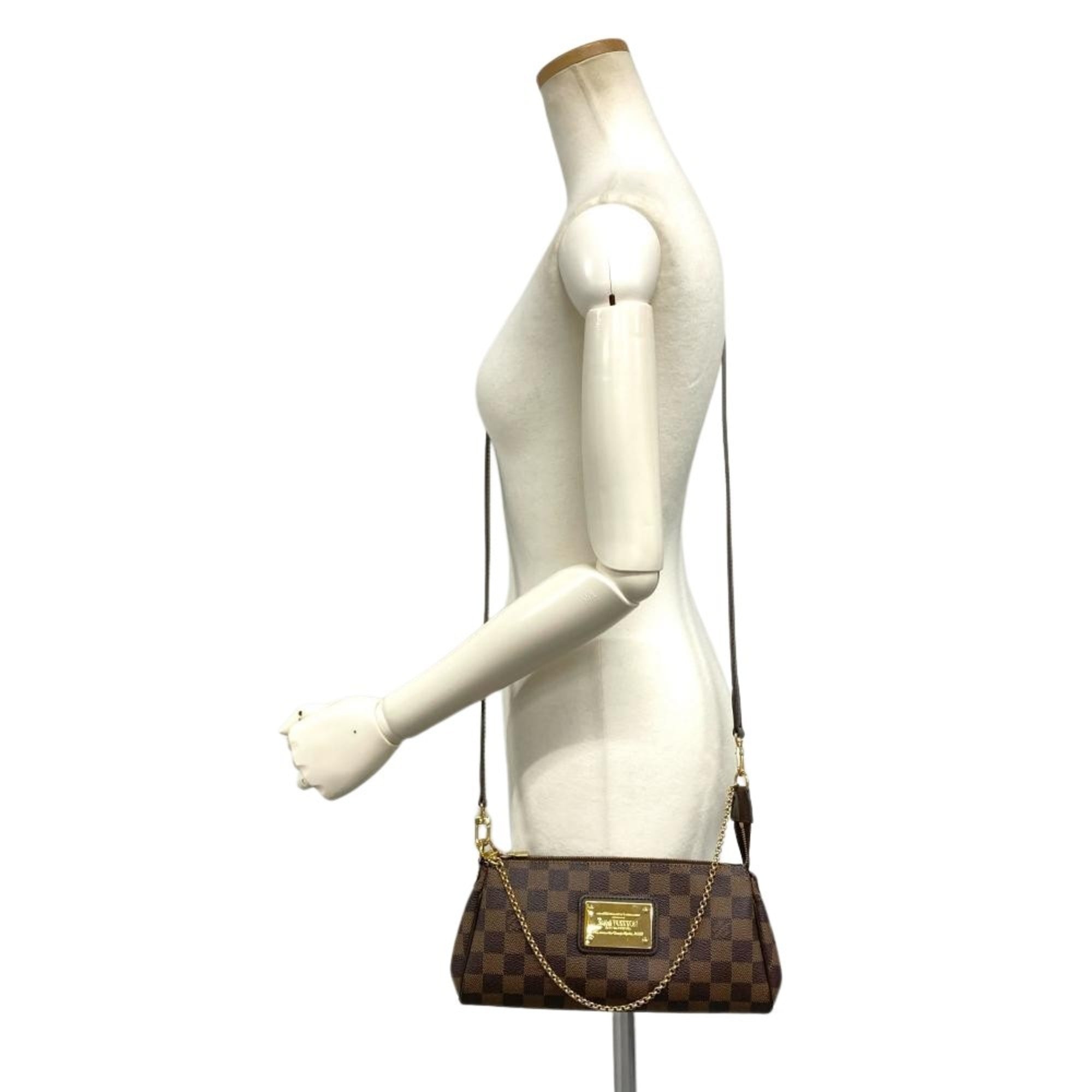 Louis Vuitton Brown Damier Canvas Shoulder Bag (Pre-Owned)