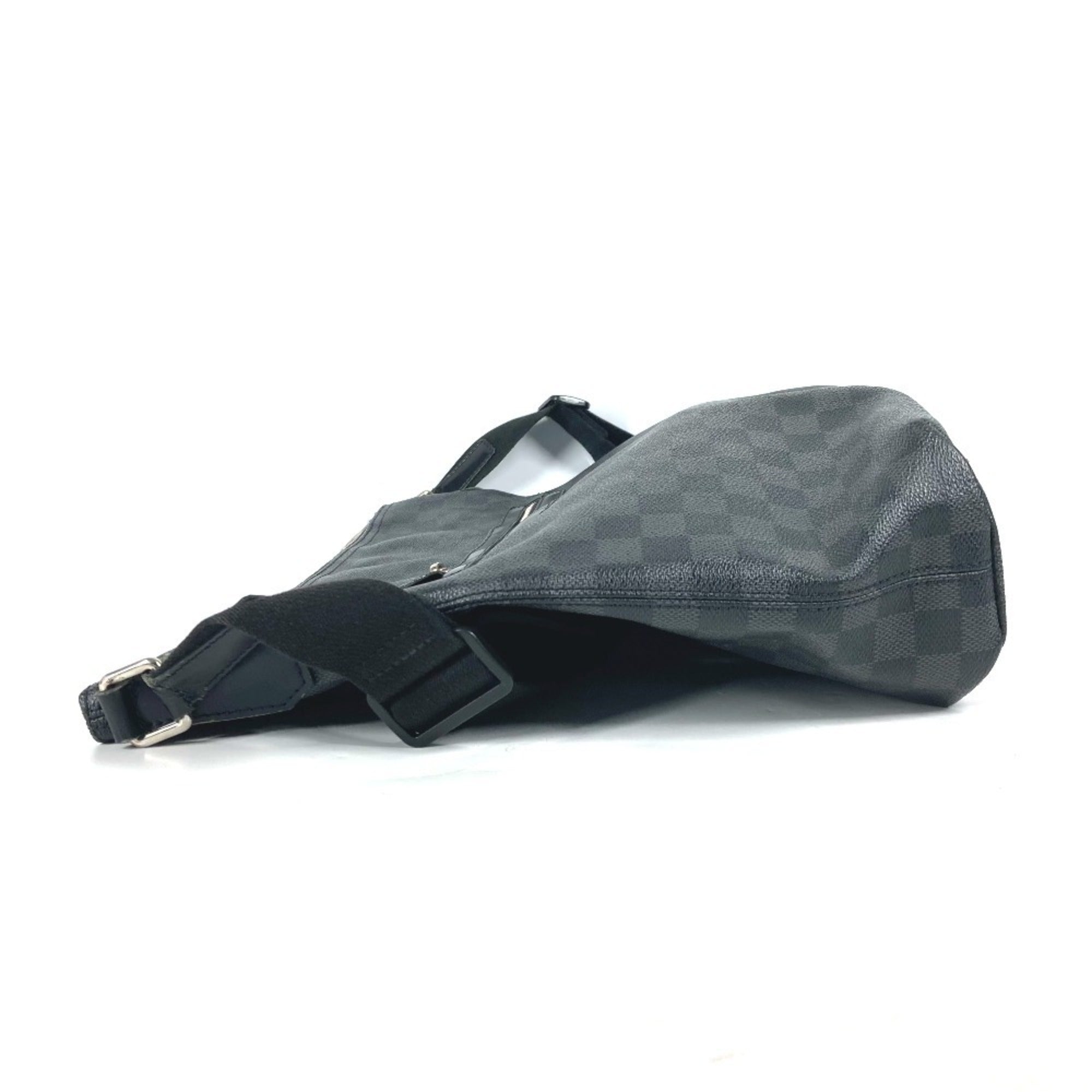 Louis Vuitton Black Damier Graphite Shoulder Bag (Pre-Owned)