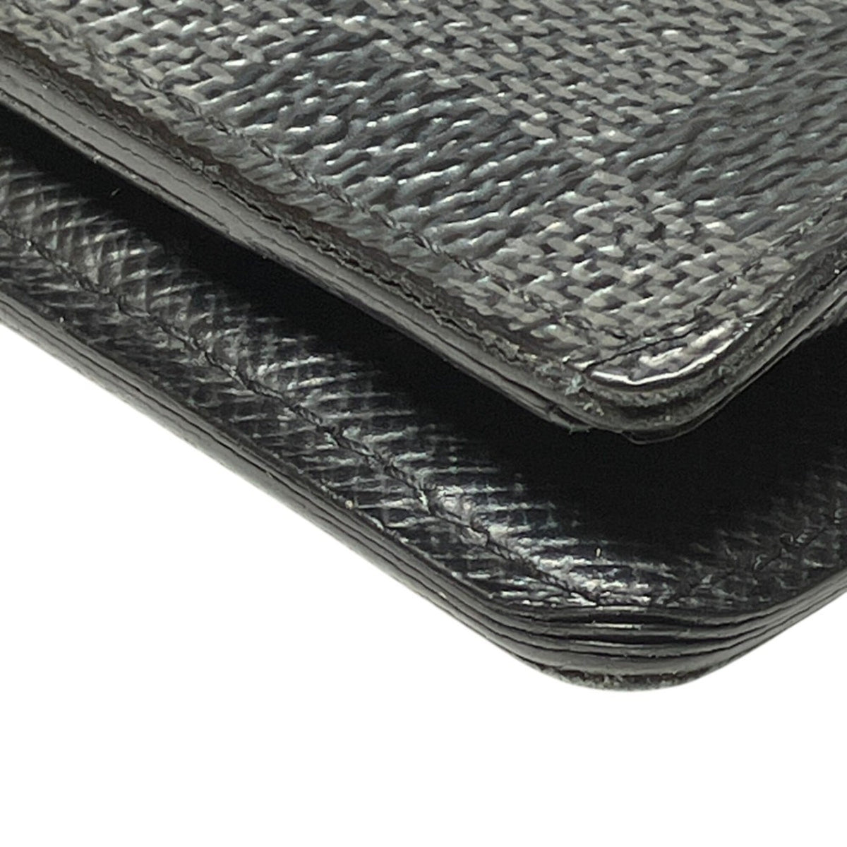 Louis Vuitton Black Long Wallet (Bi-Fold) (Pre-Owned)