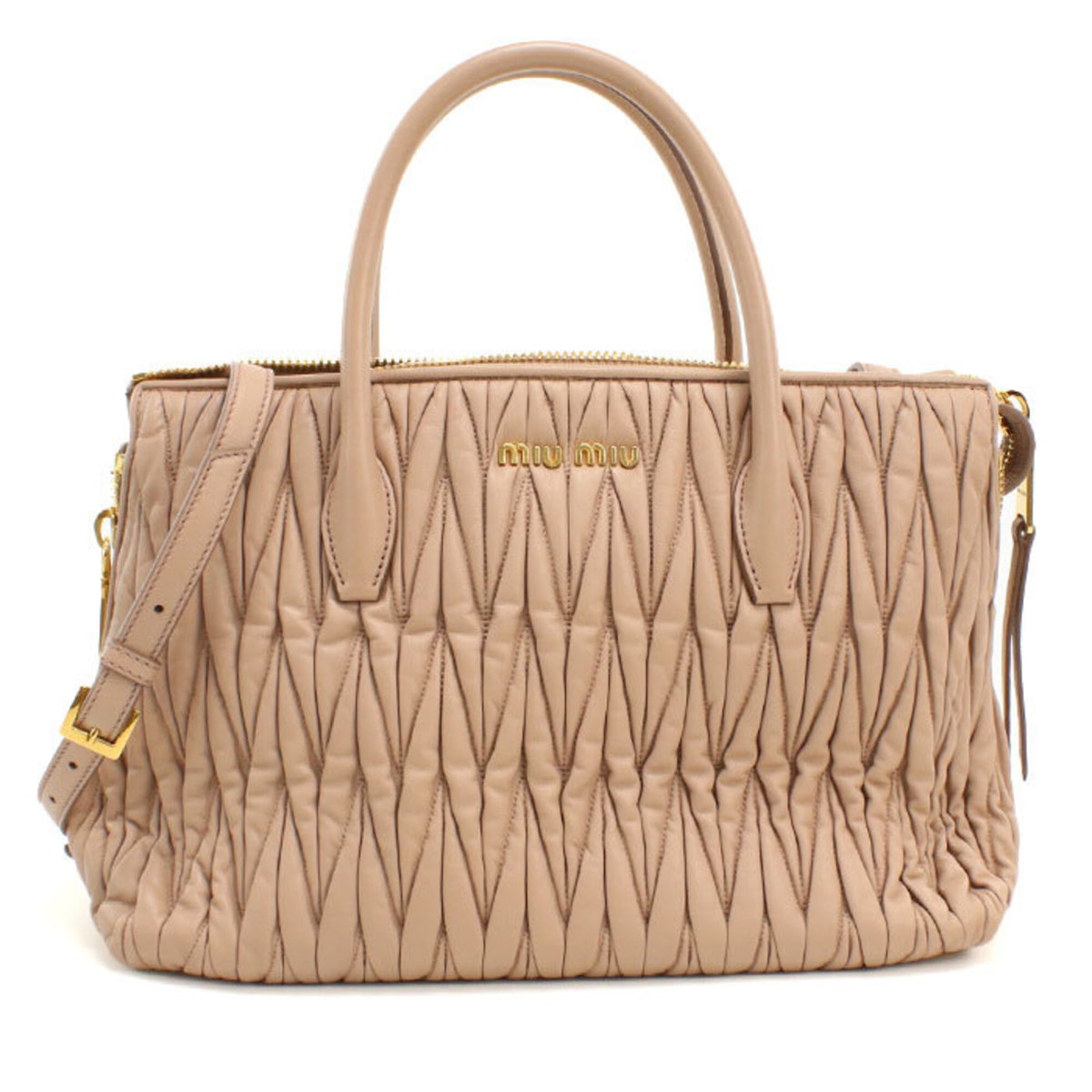 Miu Miu Pink Leather Handbag (Pre-Owned)
