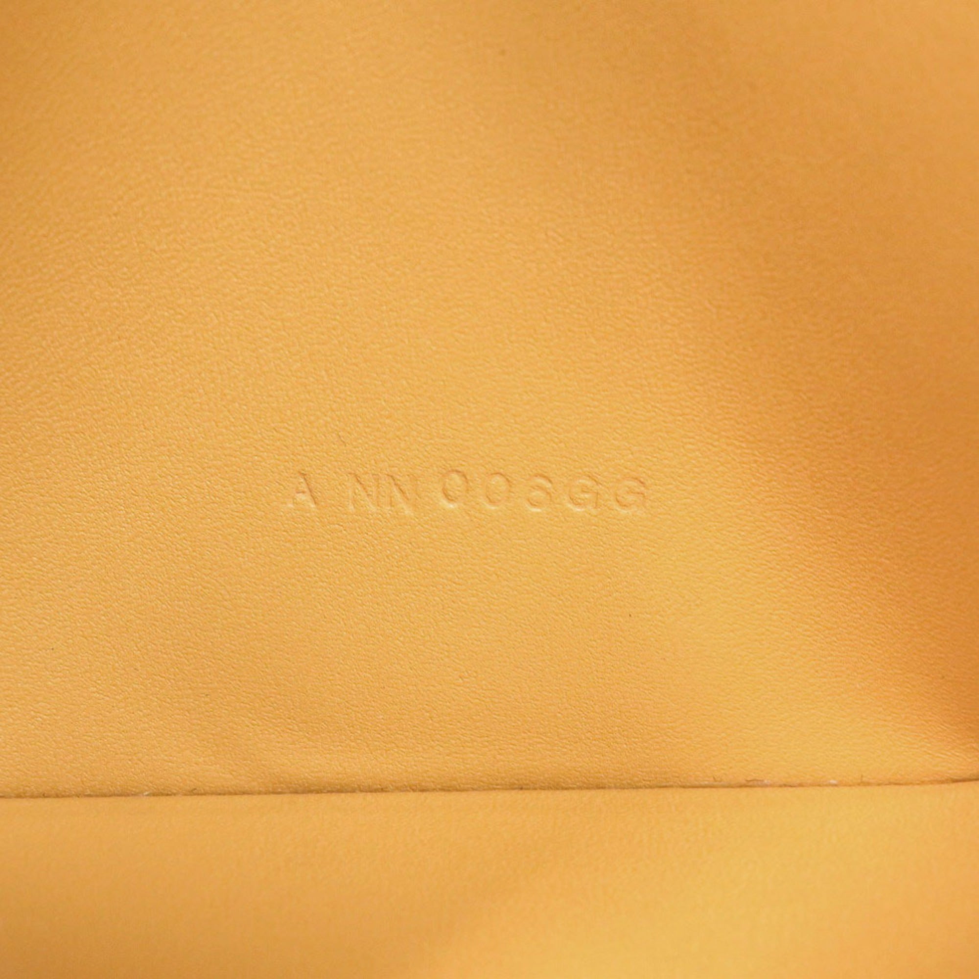 Hermes Yellow Tadelakt Leather Long Wallet (Bi-Fold) (Pre-Owned)