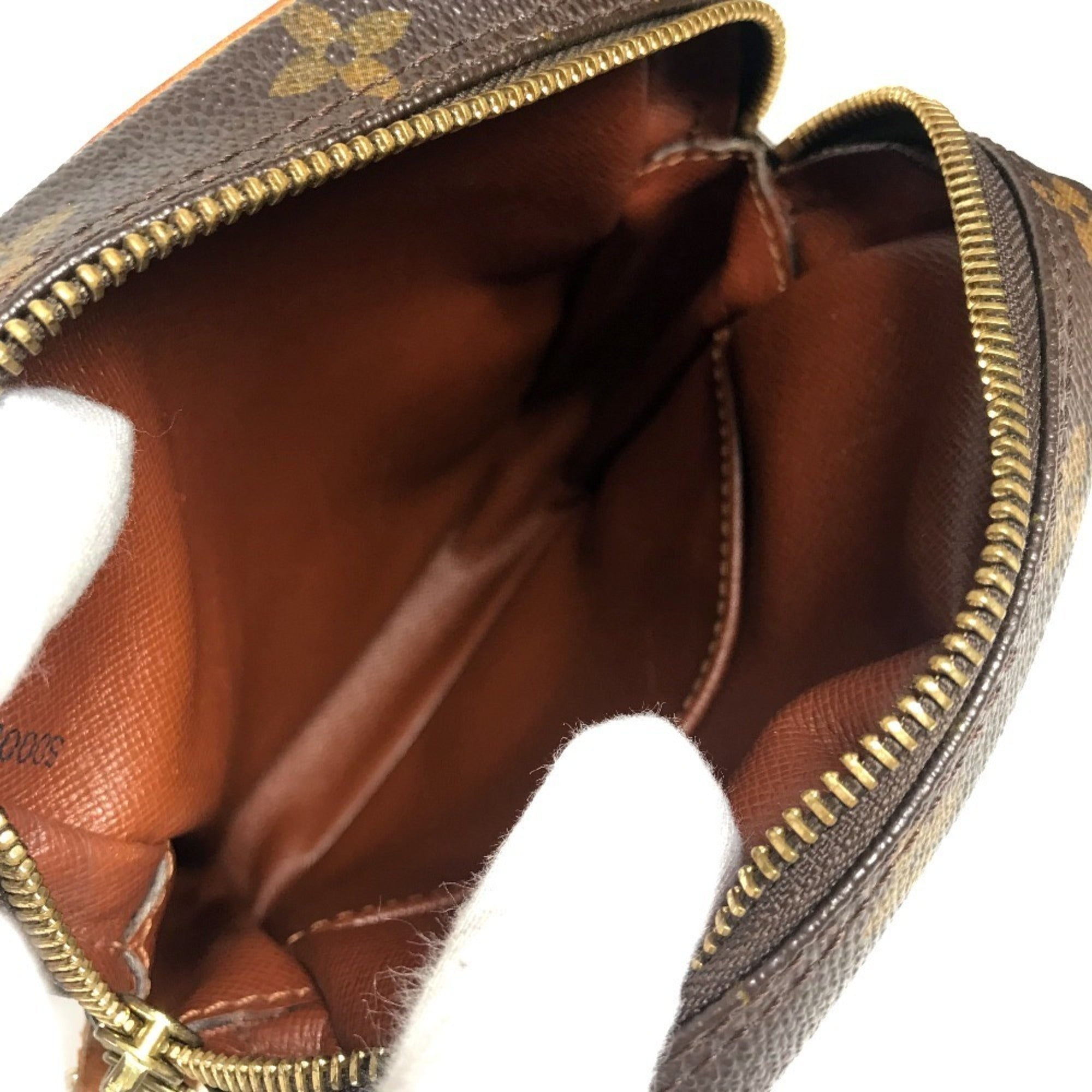 Louis Vuitton Brown Monogram Canvas Pochette Shoulder Bag (Pre-Owned)