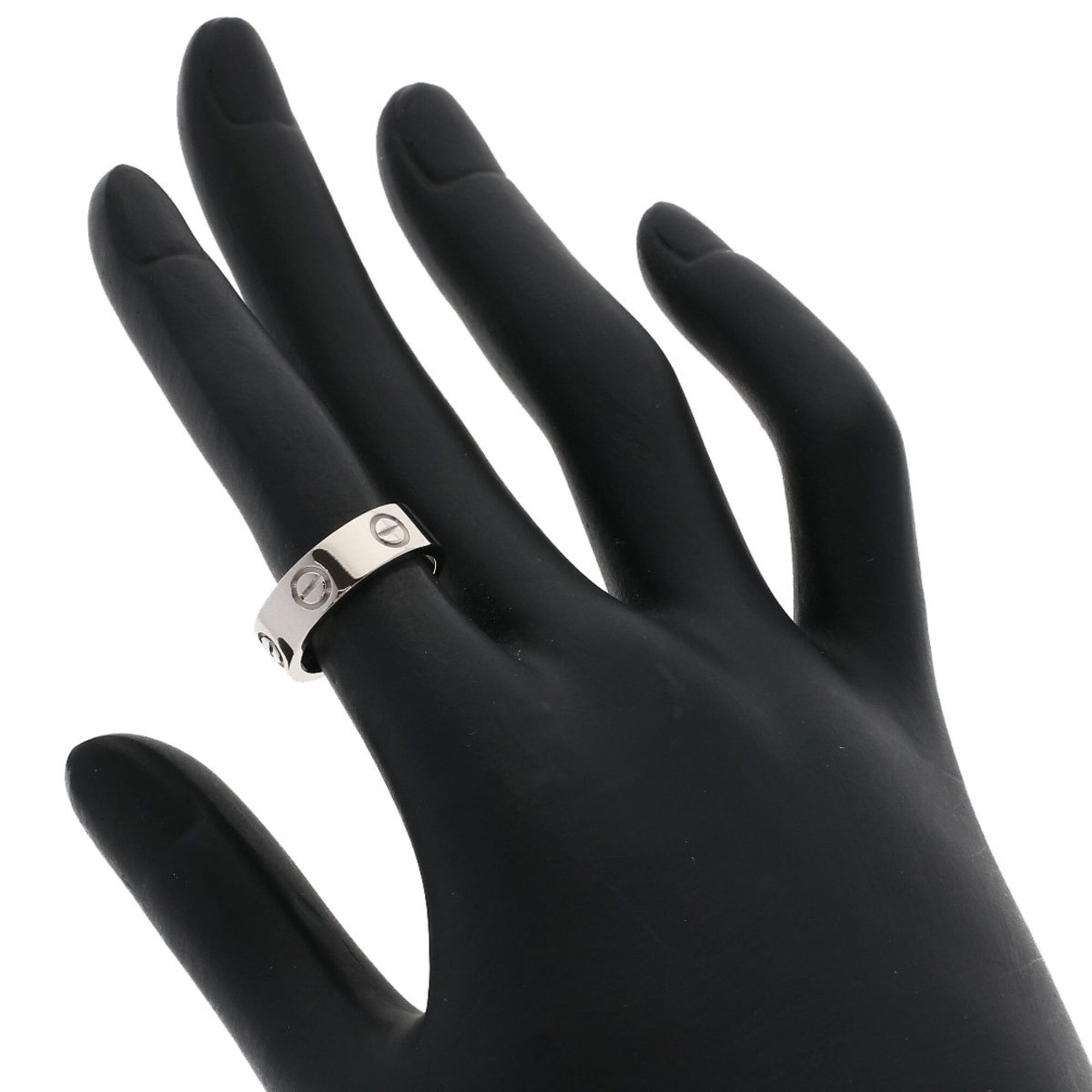 Cartier Love White Gold (18K) Band Ring (Pre-Owned)