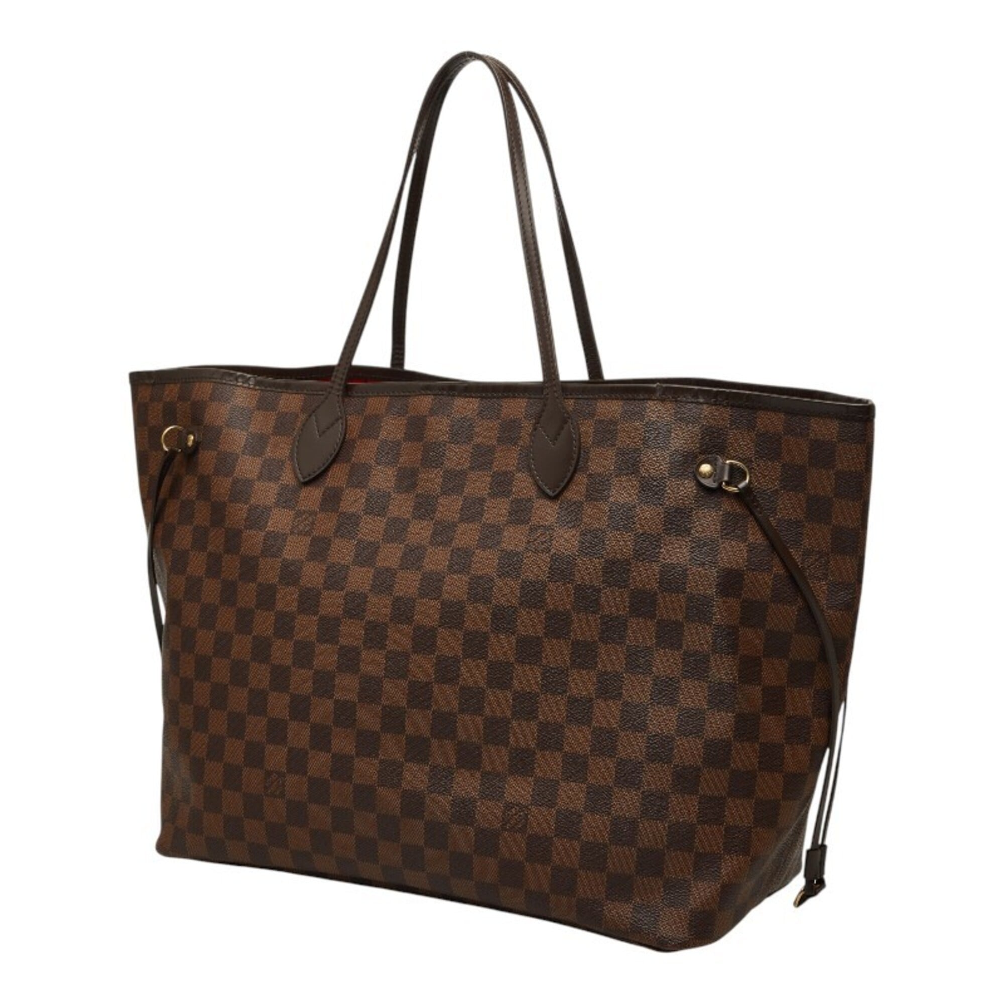 Louis Vuitton Brown Pvc Leather Shoulder Bag Tote Bag (Pre-Owned)