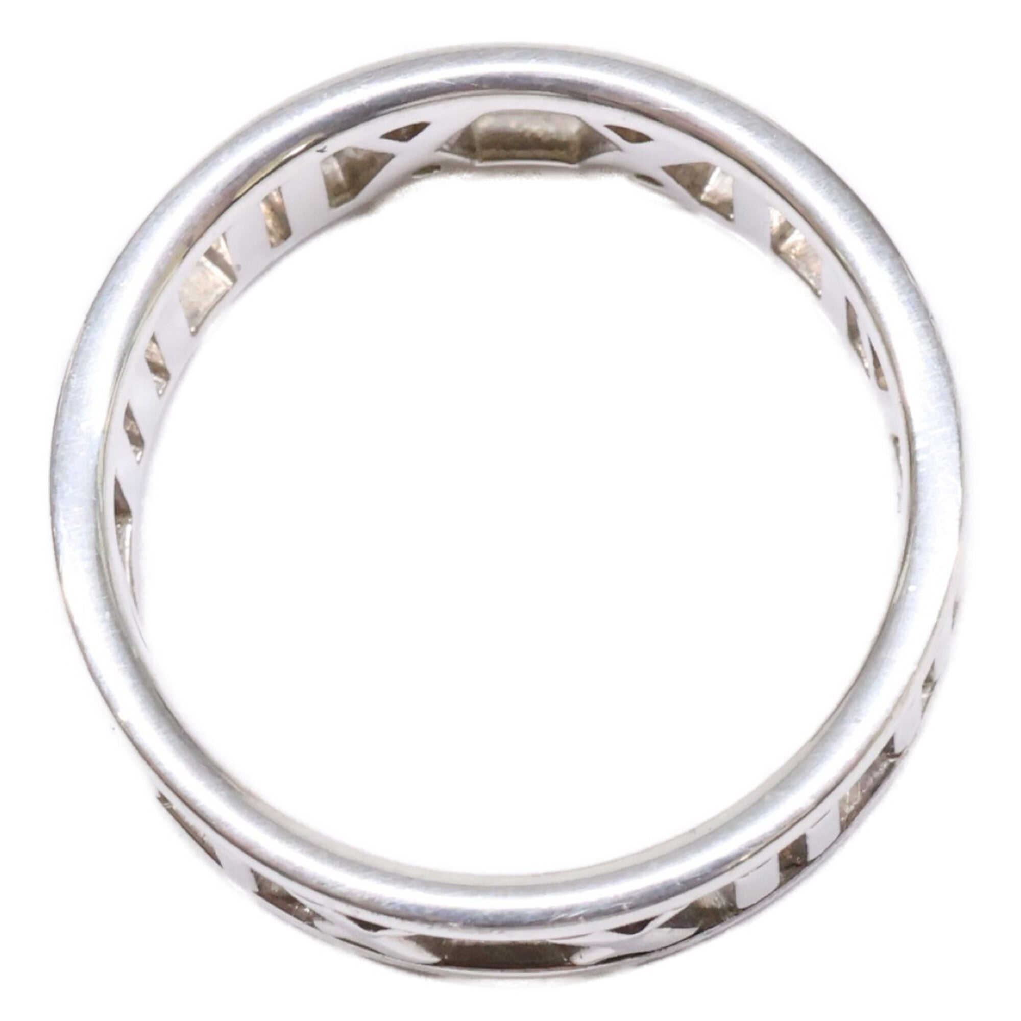 Tiffany Silver Silver 925 Band Ring (Pre-Owned)