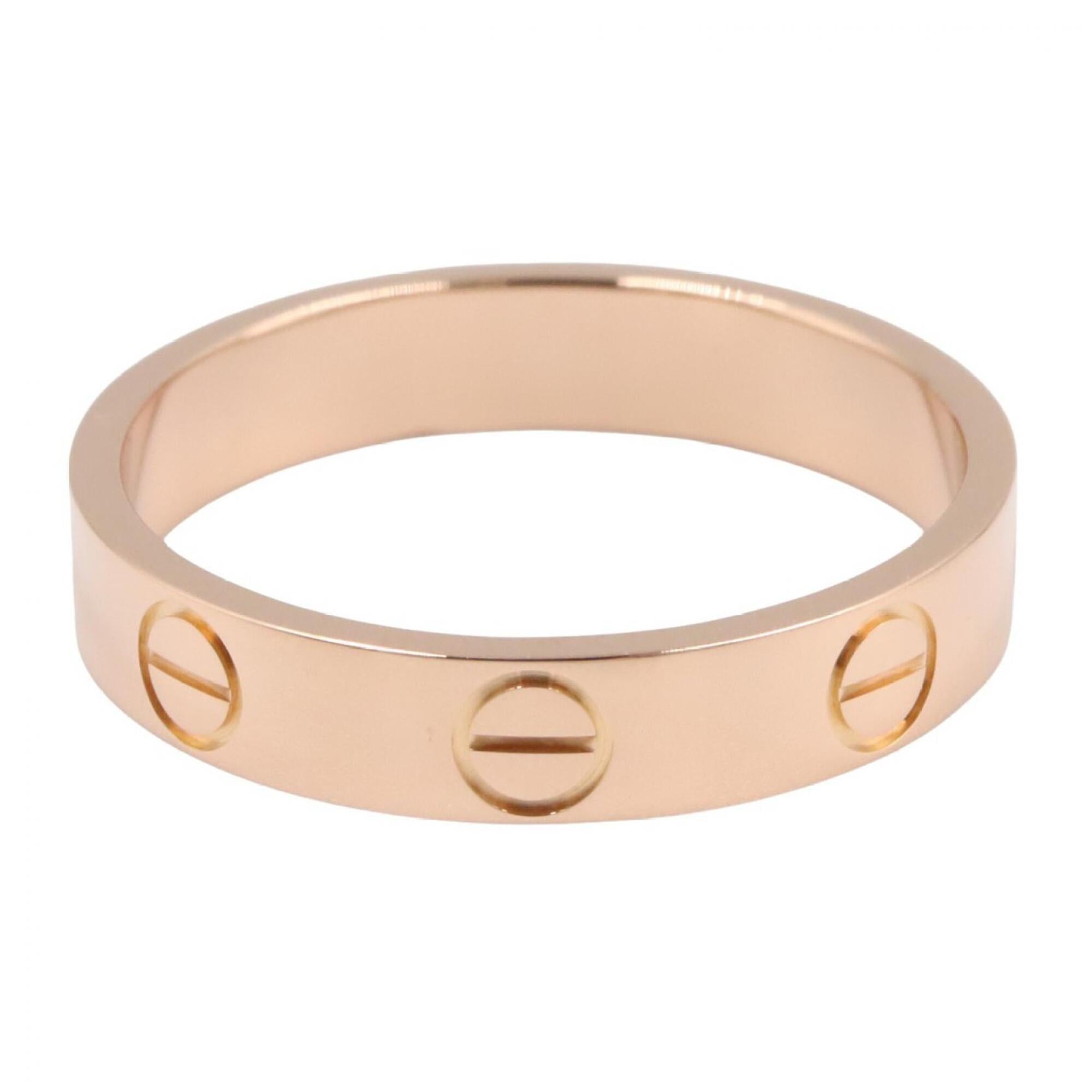 Cartier Gold Pink Gold (18K) Band Ring (Pre-Owned)