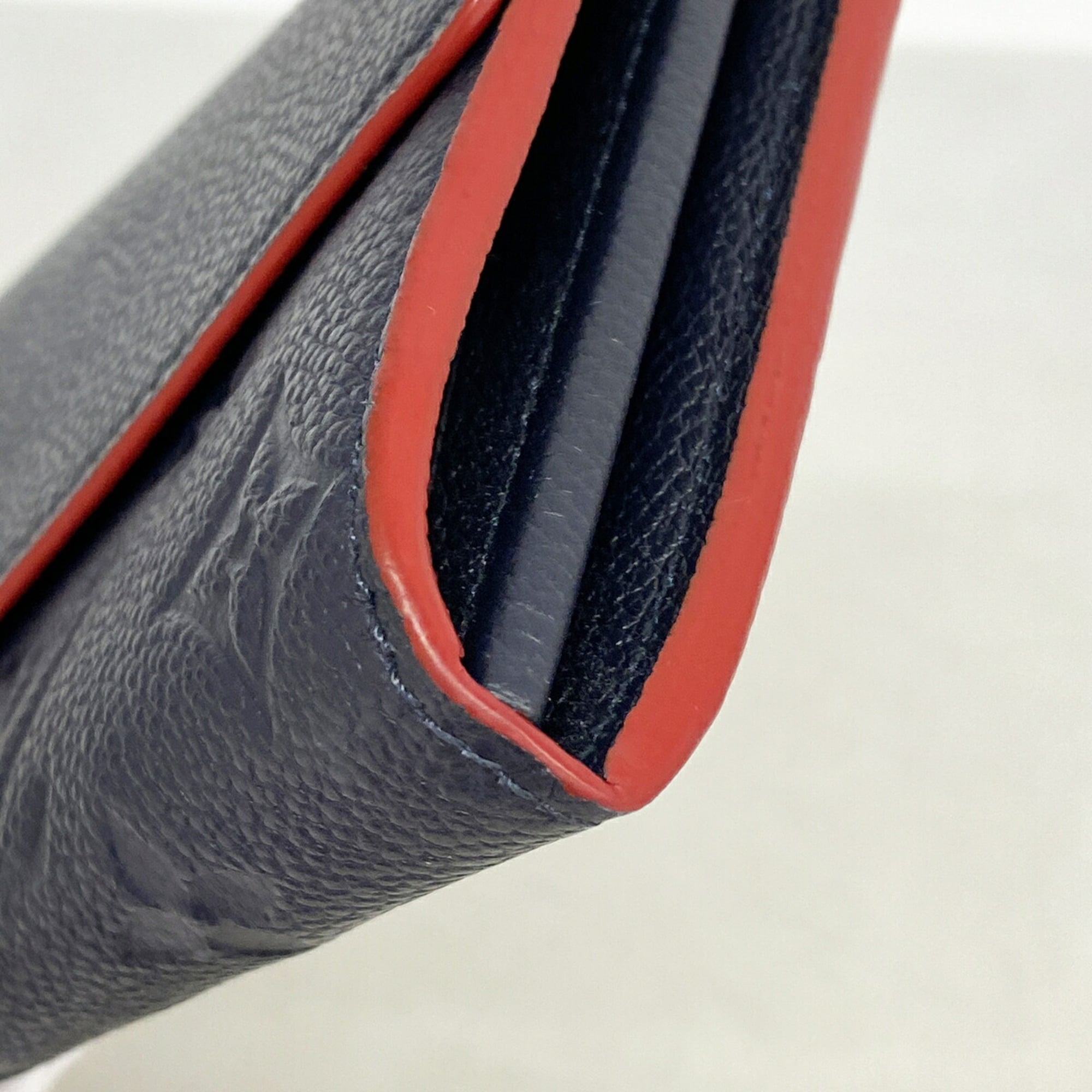 Louis Vuitton Marine Rouge Long Wallet (Bi-Fold) (Pre-Owned)