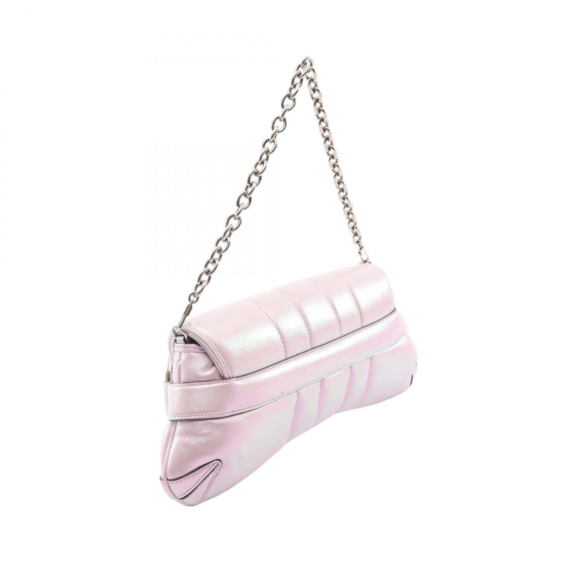 Gucci Pink Leather Handbag (Pre-Owned)