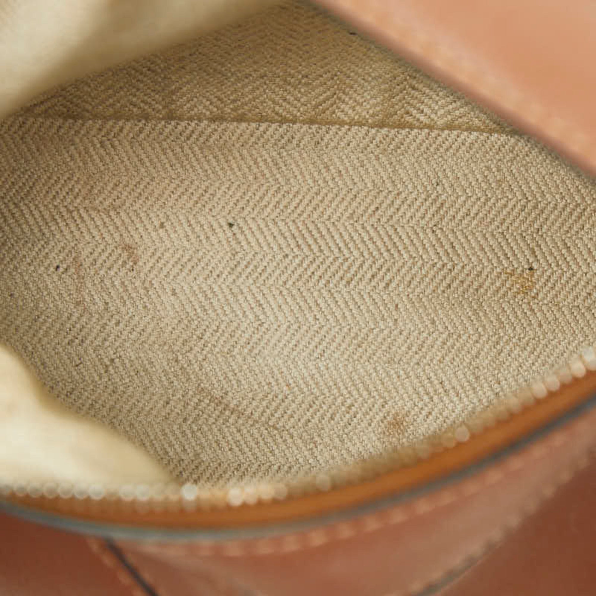 Loewe Brown Leather Handbag Shoulder Bag (Pre-Owned)
