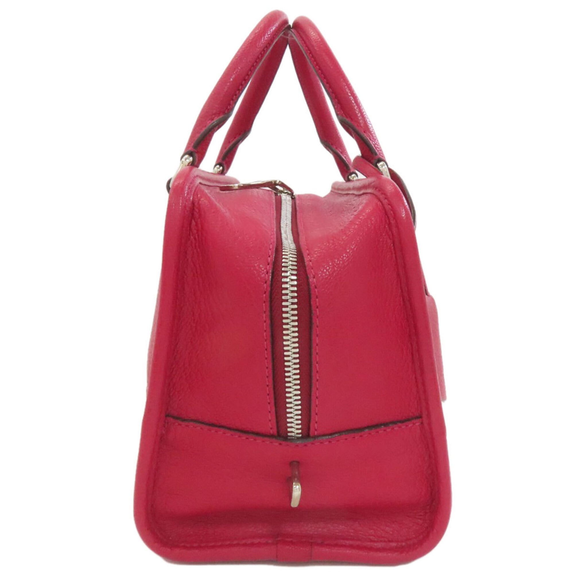 Loewe Red Color Leather Tote Bag (Pre-Owned)
