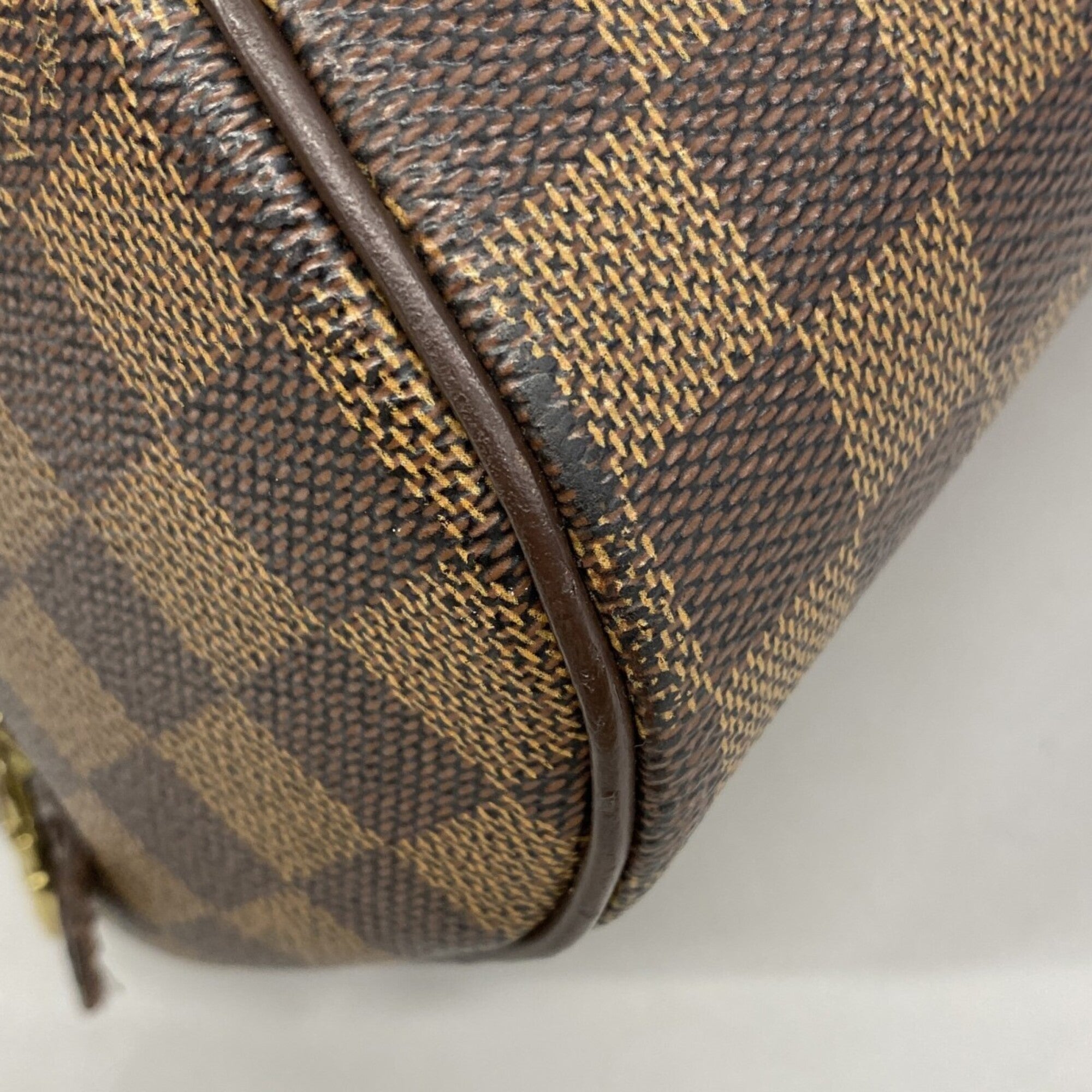 Louis Vuitton Ebene Handbag (Pre-Owned)