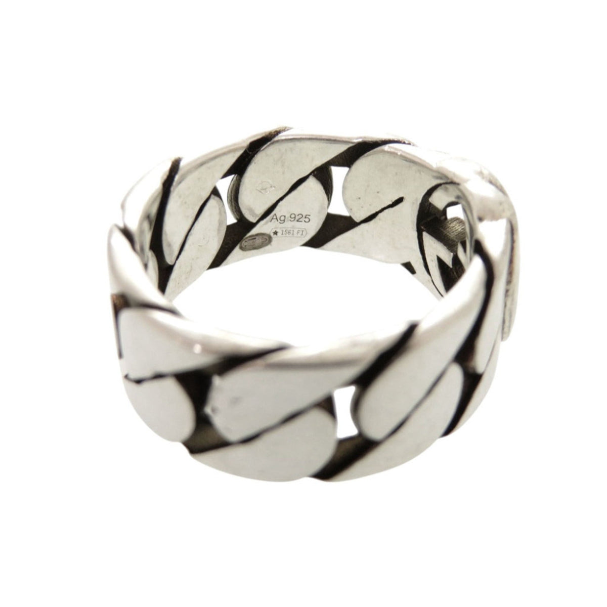Gucci Silver Silver 925 Band Ring (Pre-Owned)