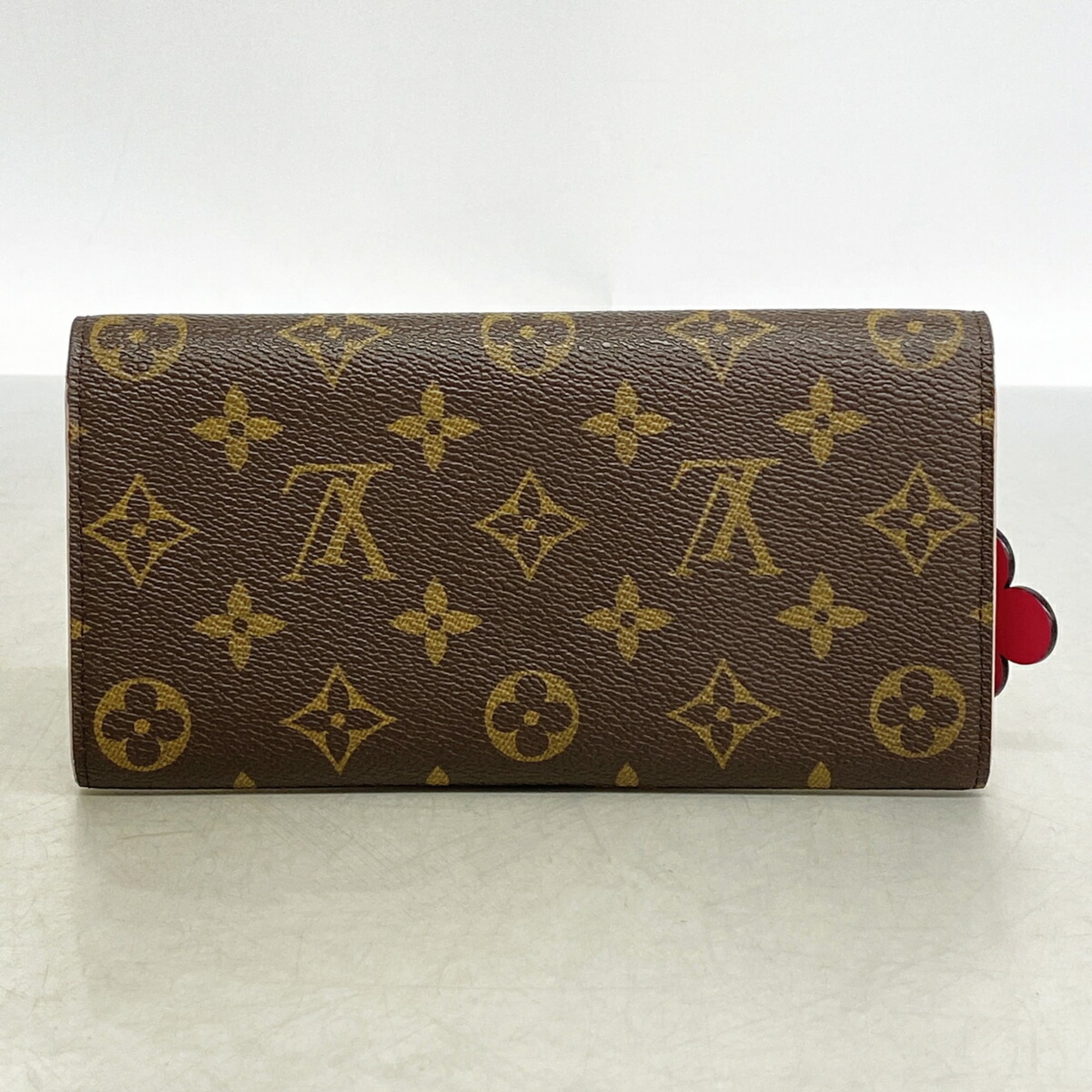 Louis Vuitton Brown Rose Ballerine Long Wallet (Bi-Fold) (Pre-Owned)