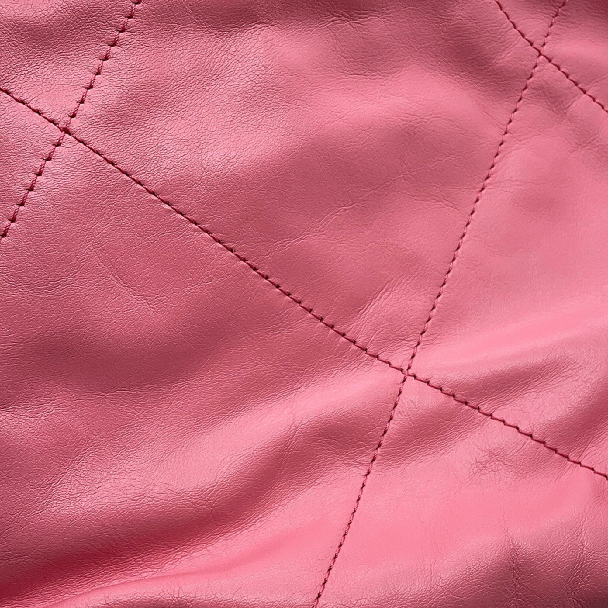 Chanel Pink Handbag Shoulder Bag (Pre-Owned)