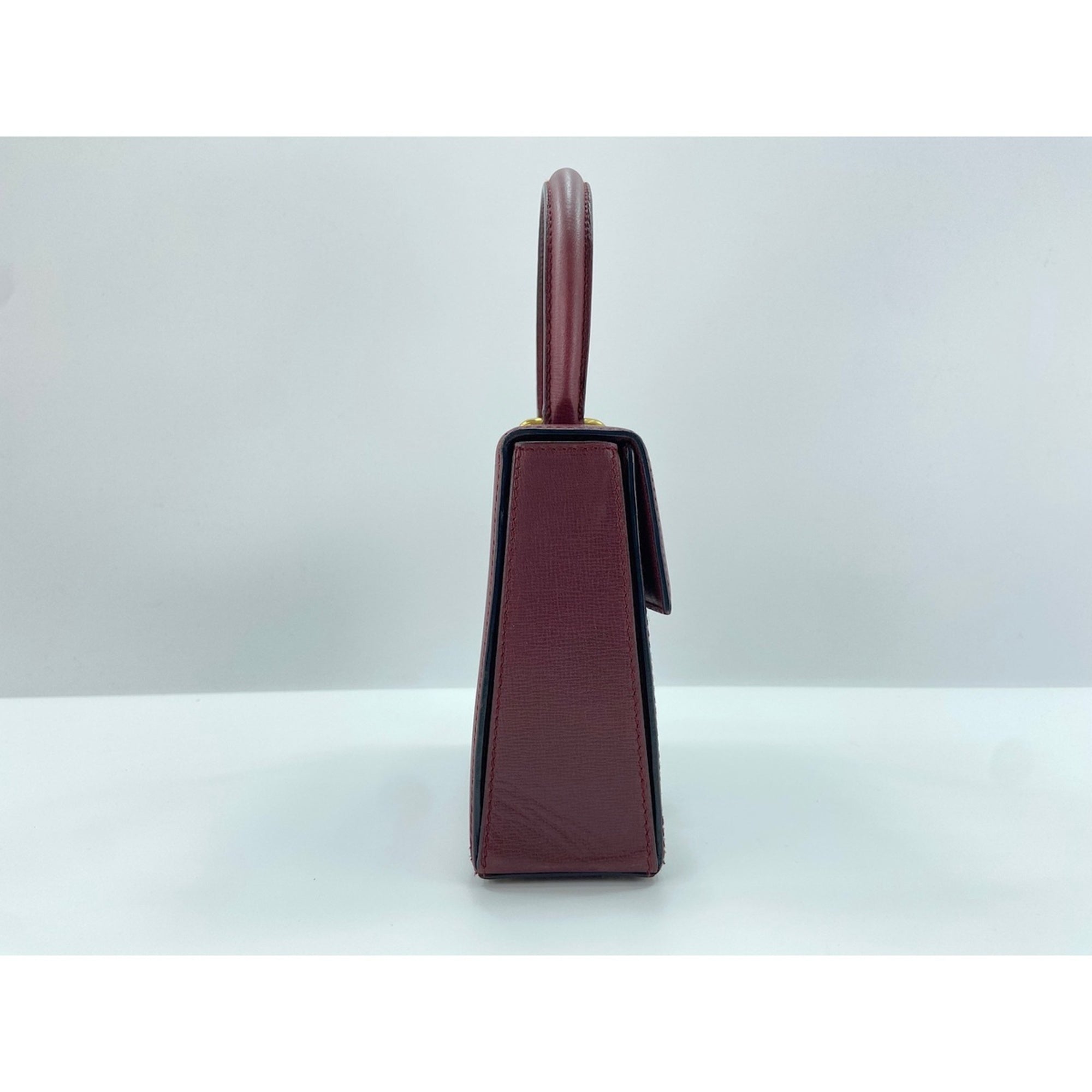 Cartier Must Wine Red Handbag (Pre-Owned)