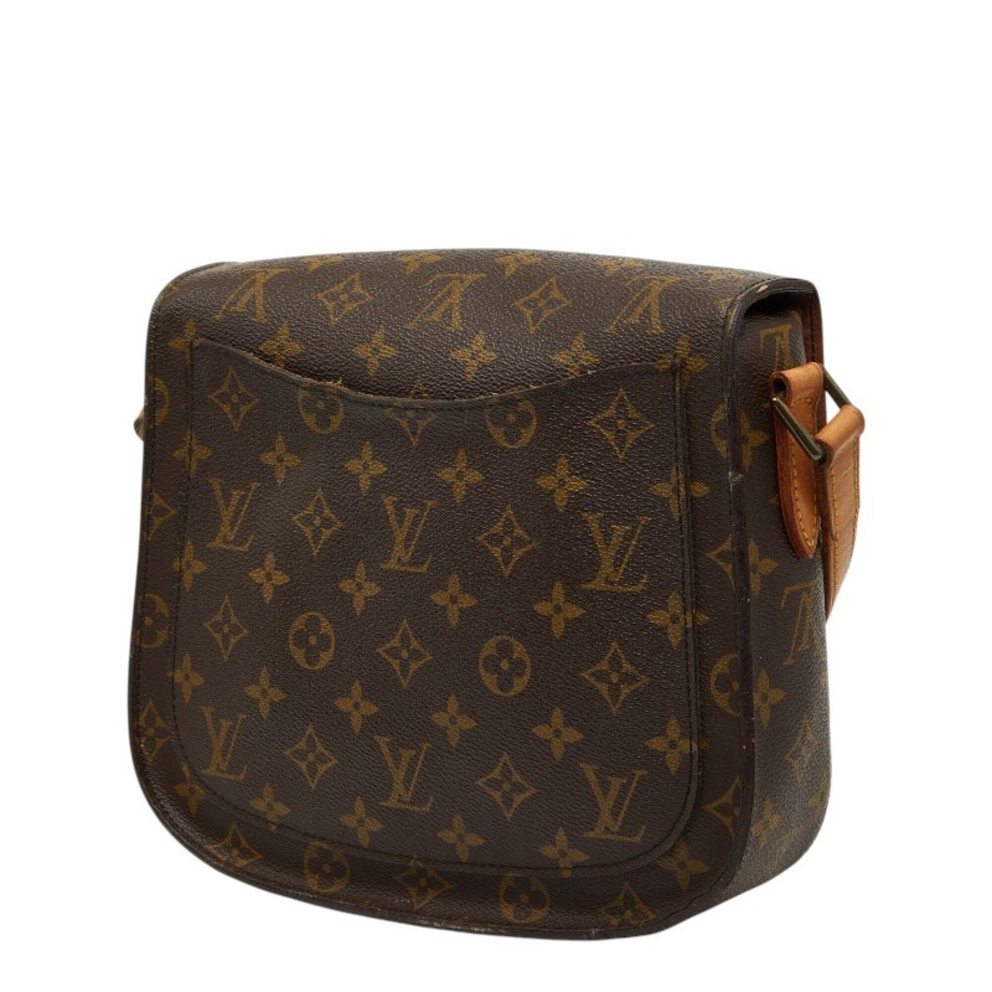 Louis Vuitton Monogram Brown Pvc Leather Shoulder Bag (Pre-Owned)