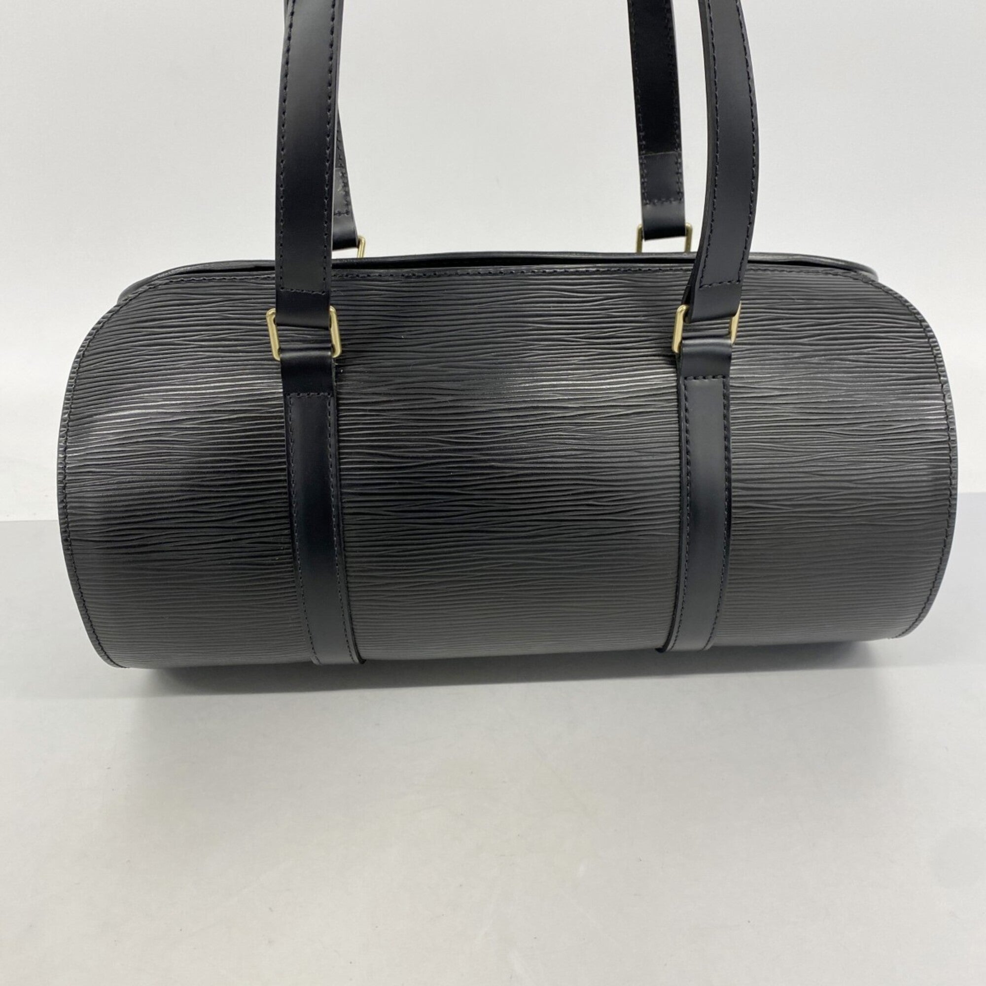 Louis Vuitton Noir Handbag (Pre-Owned)