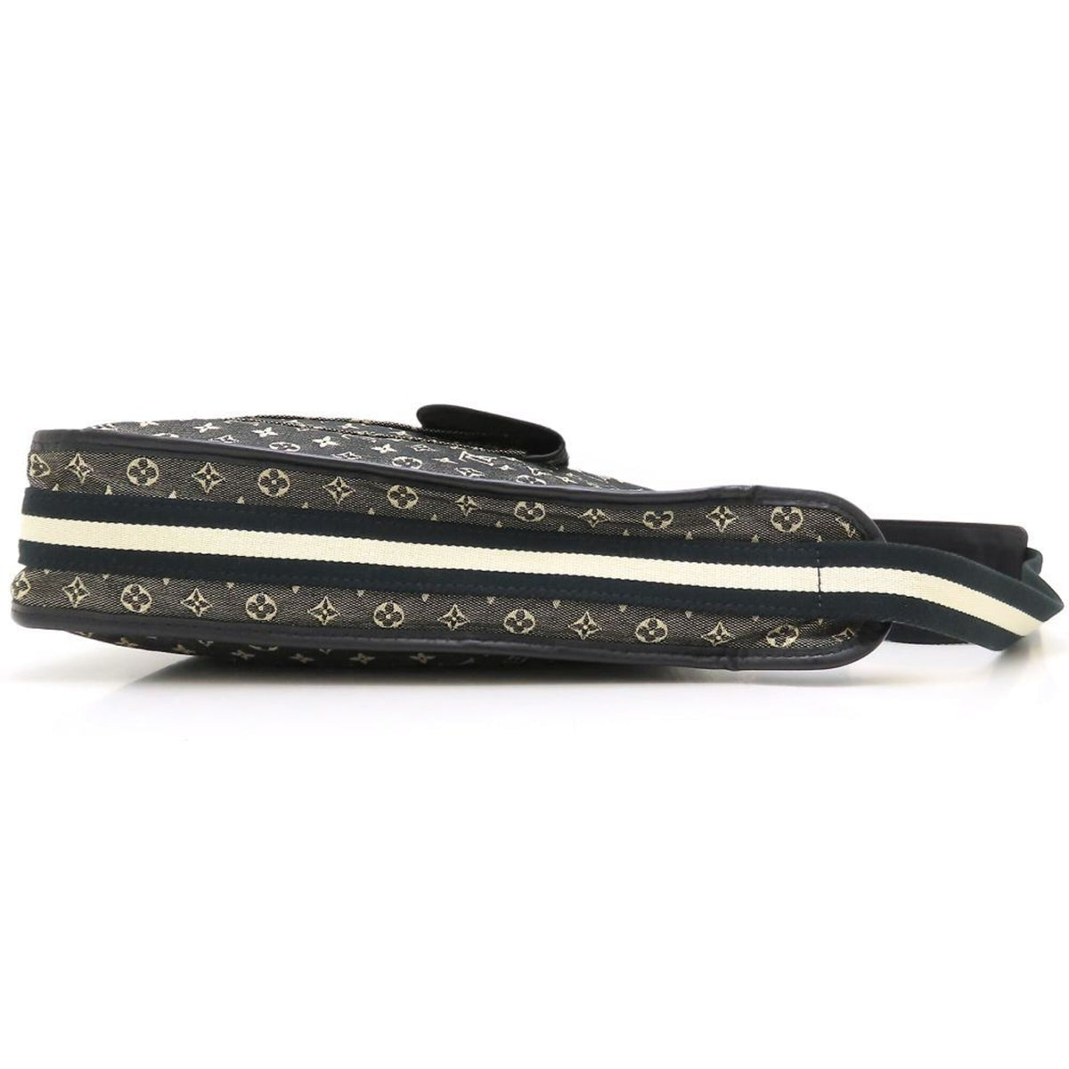 Louis Vuitton Noir Monogram Mini Canvas Leather Shoulder Bag (Pre-Owned)