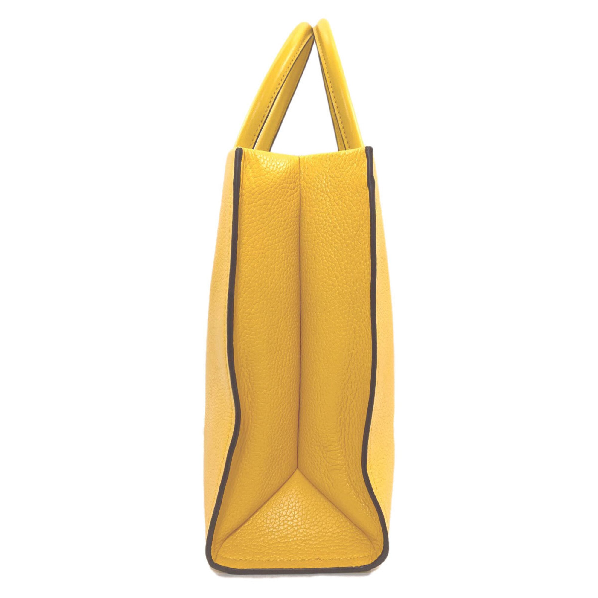 Michael Kors Yellow Leather Handbag (Pre-Owned)