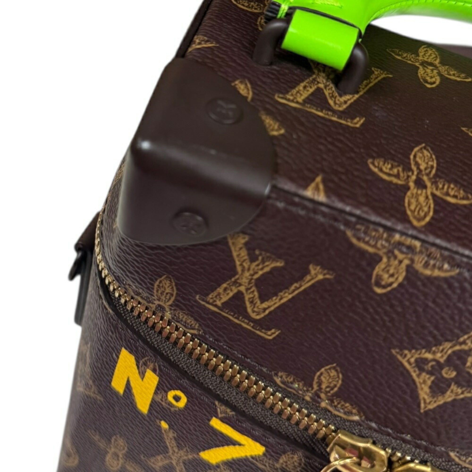 Louis Vuitton Monogram Brown Green Monogram Shoulder Bag (Pre-Owned)