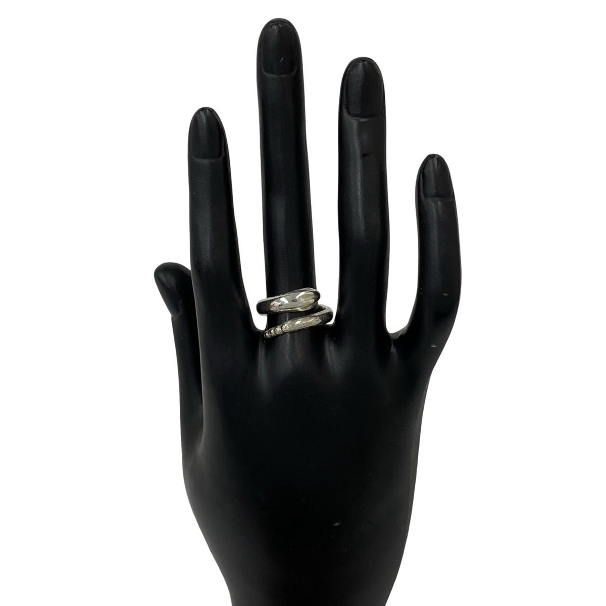 Tiffany Silver Silver 925 Band Ring (Pre-Owned)