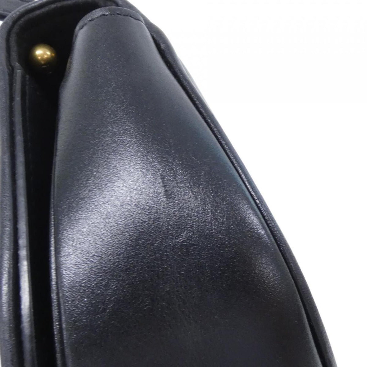 Fendi Black Leather Shoulder Bag (Pre-Owned)