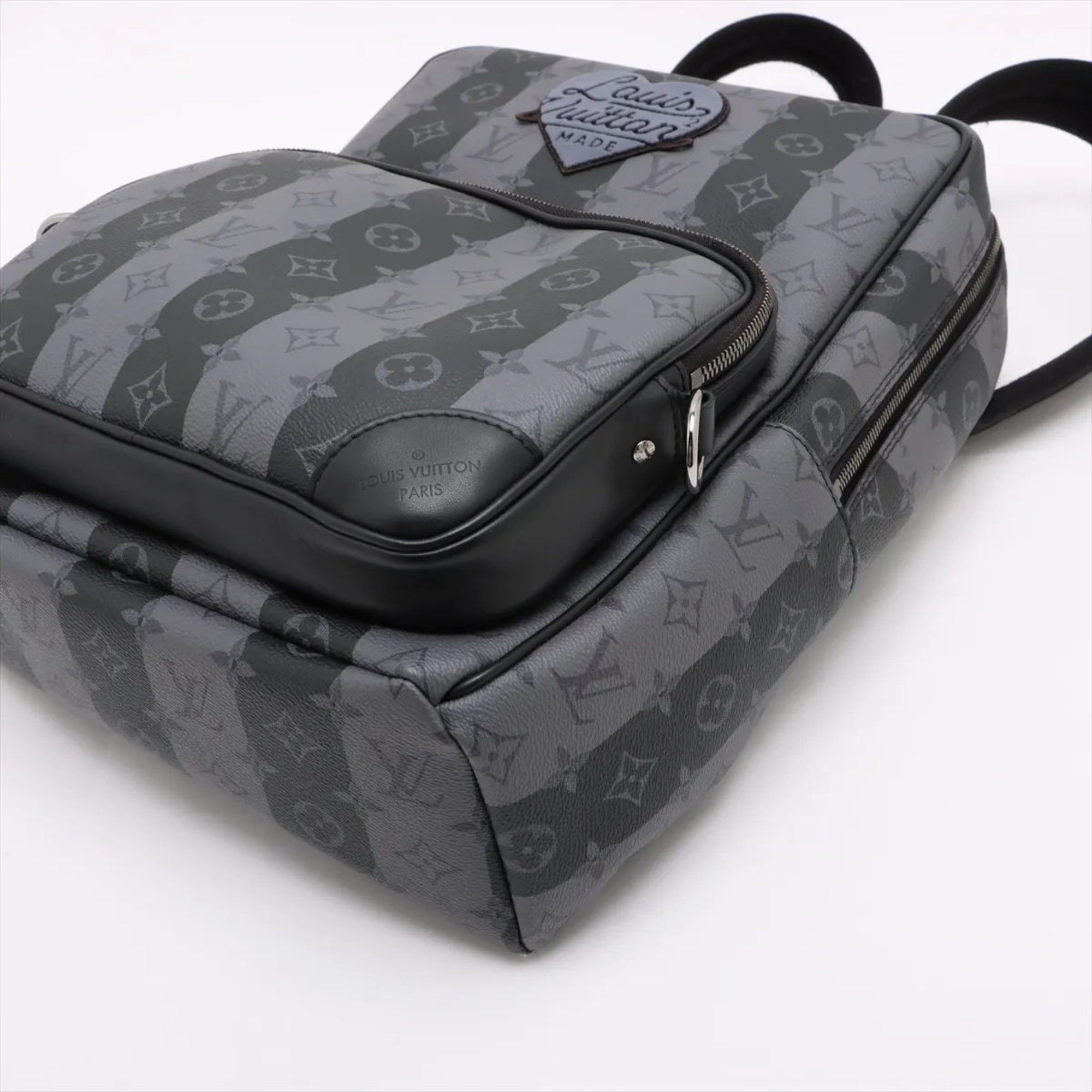 Louis Vuitton Monogram Gray Monogram Backpack (Pre-Owned)