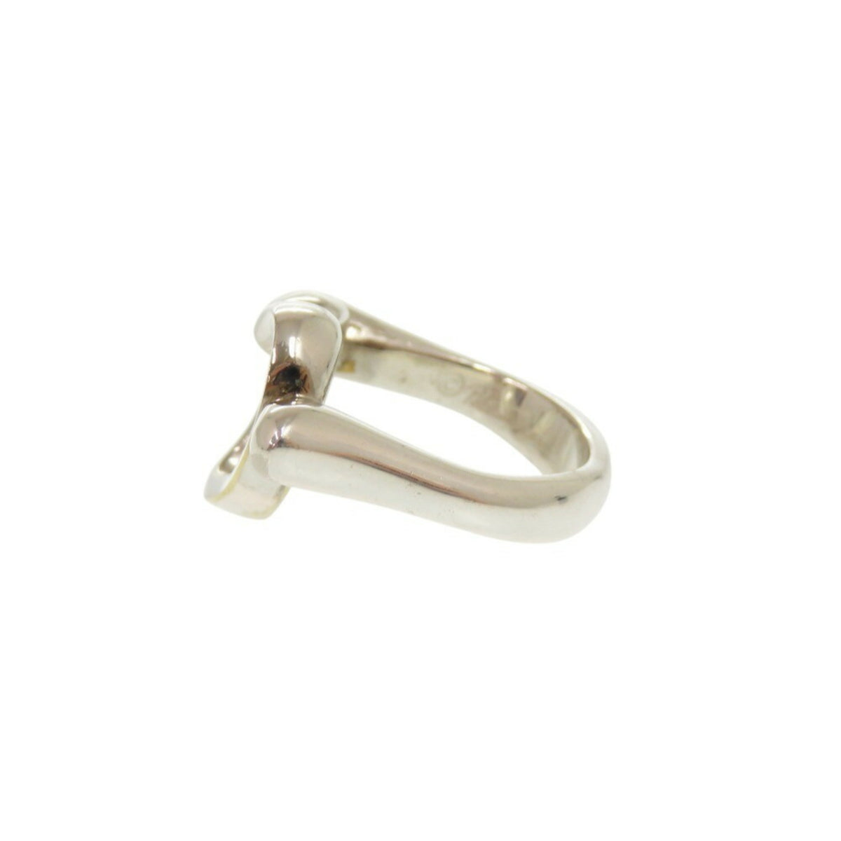Tiffany Silver Silver 925 Band Ring (Pre-Owned)