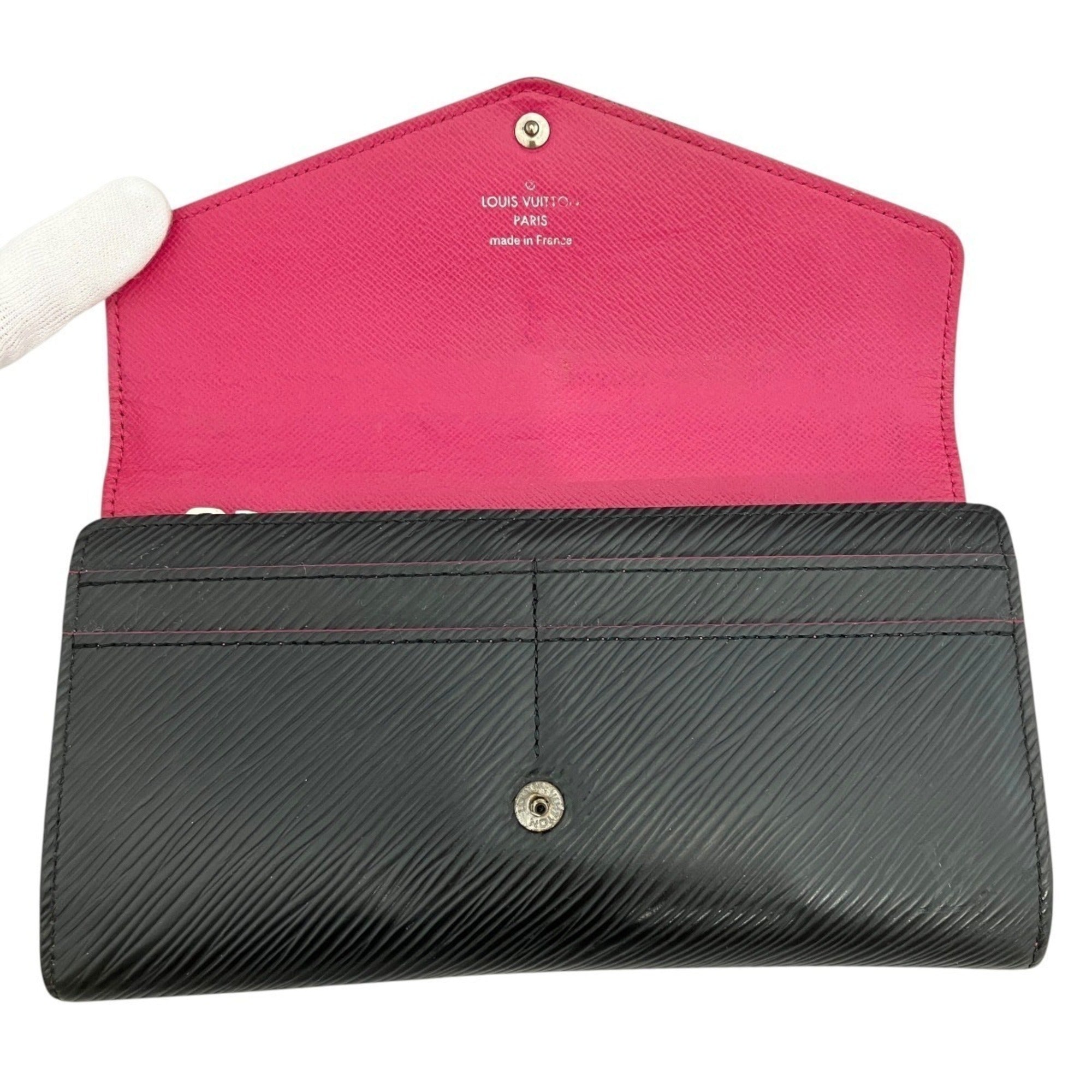 Louis Vuitton Galle Epi Leather Long Wallet (Bi-Fold) (Pre-Owned)