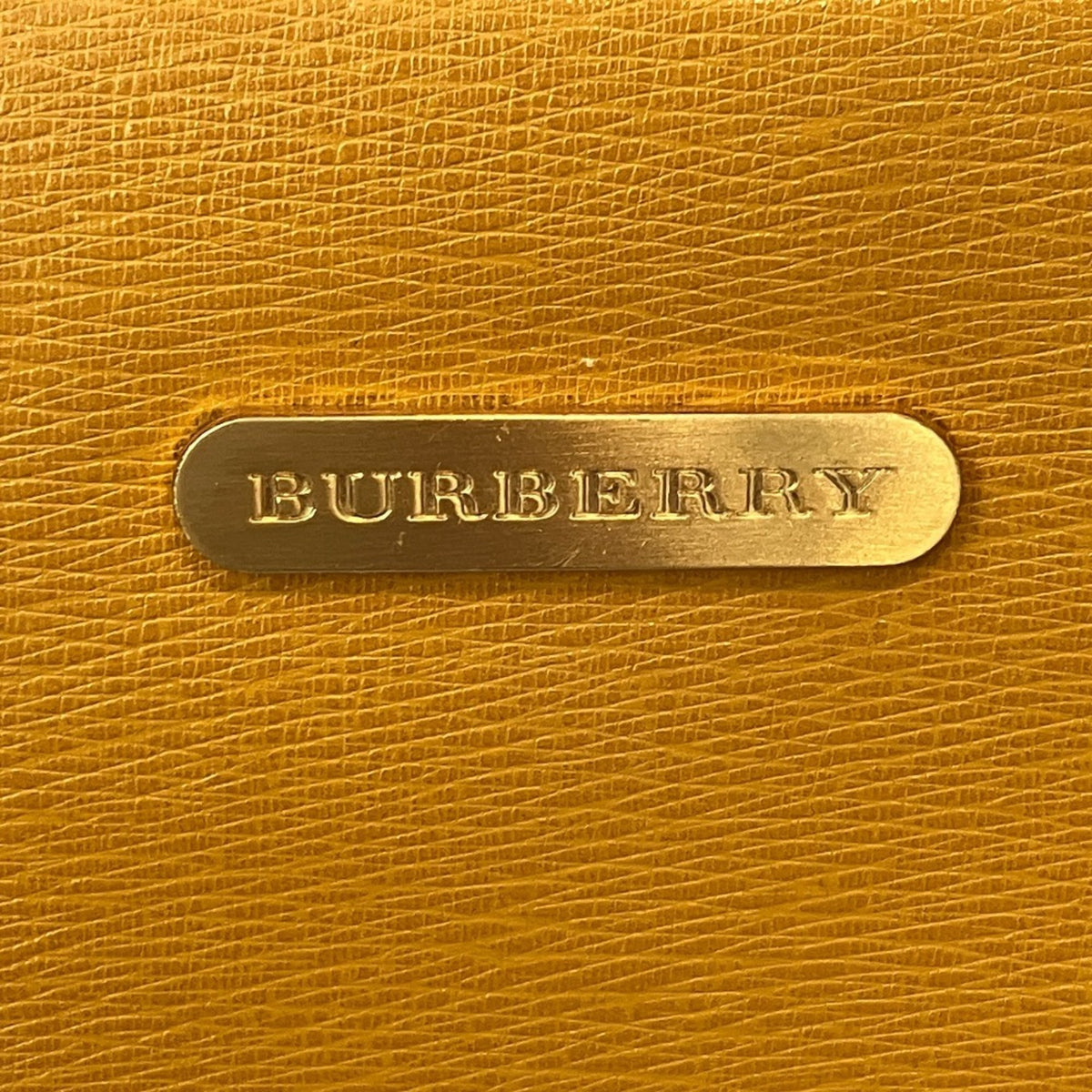 Burberry Yellow Handbag (Pre-Owned)