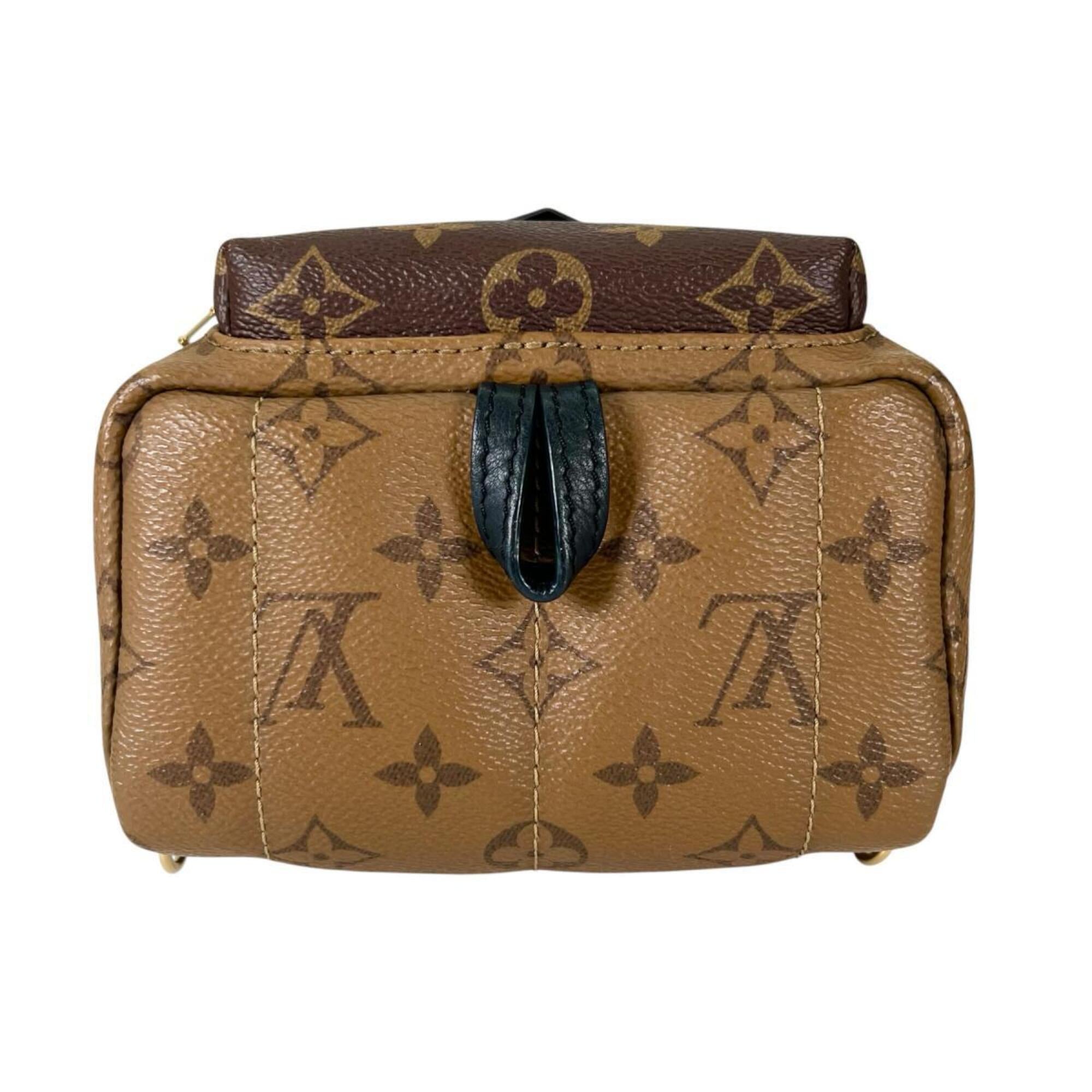 Louis Vuitton Brown Leather Backpack (Pre-Owned)