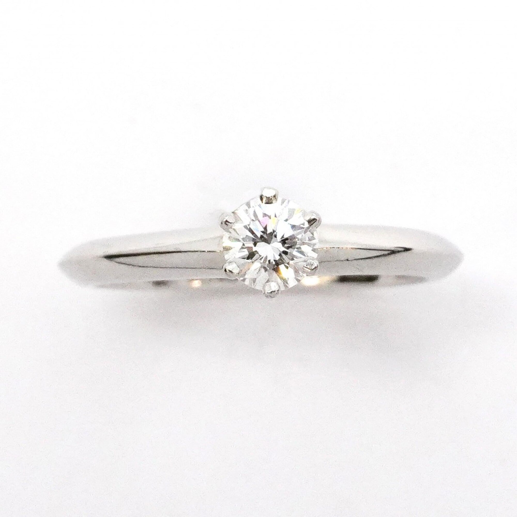 Tiffany Platinum 950 Band Ring (Pre-Owned)
