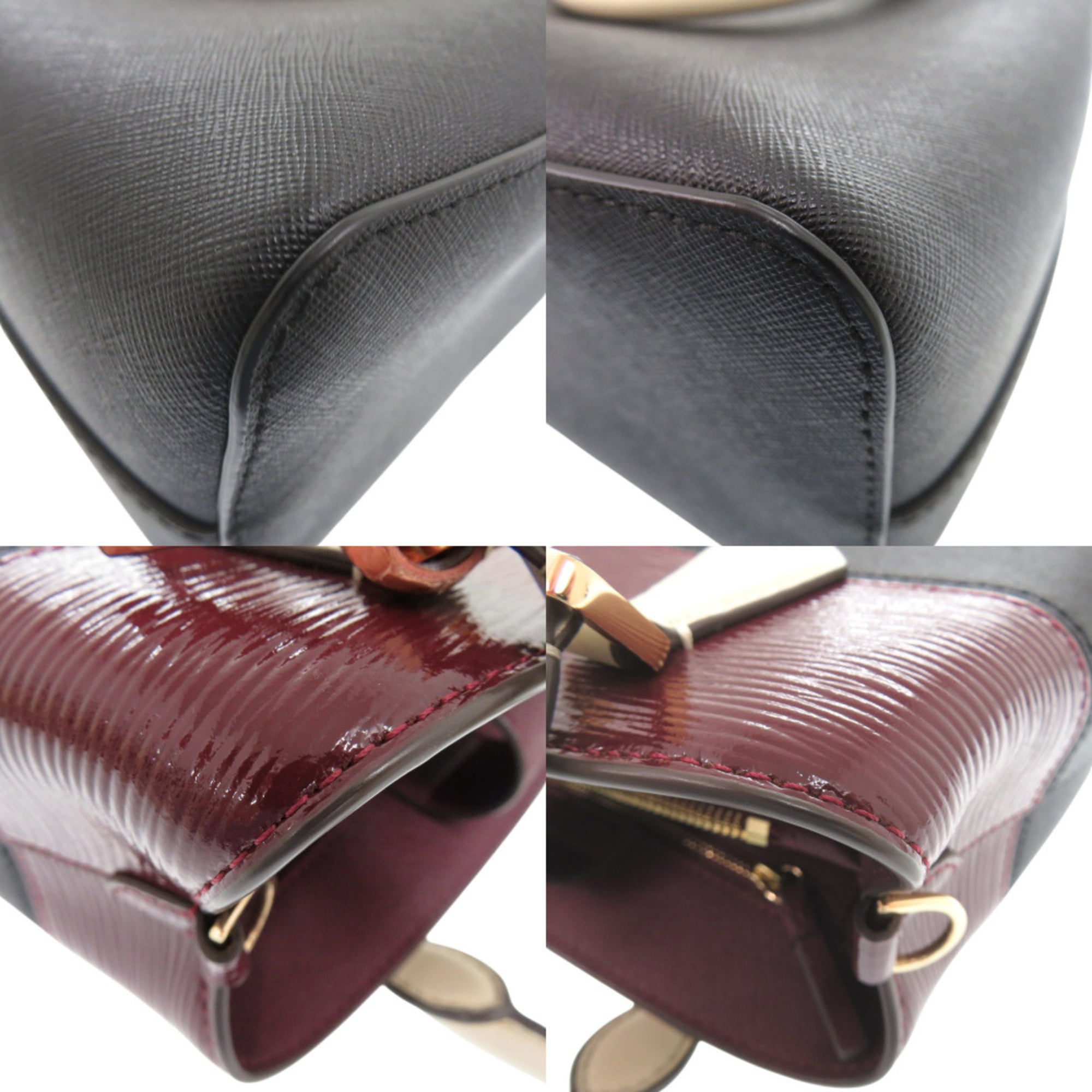 Tory Burch Black Leather Handbag Shoulder Bag (Pre-Owned)