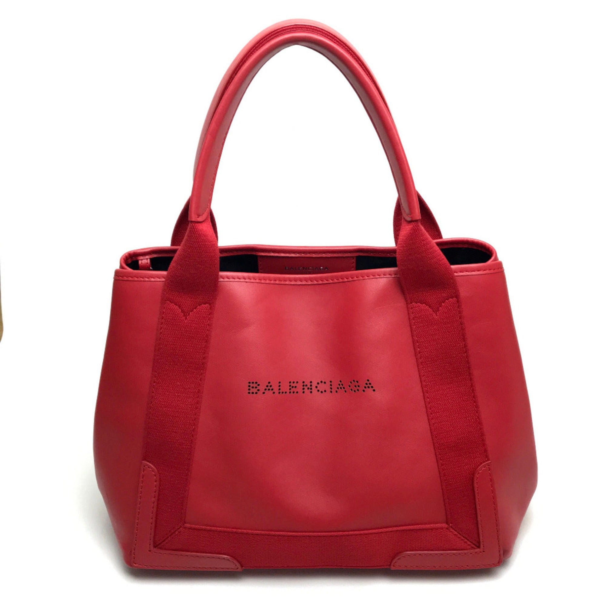 Balenciaga Red Leather Shoulder Bag (Pre-Owned)