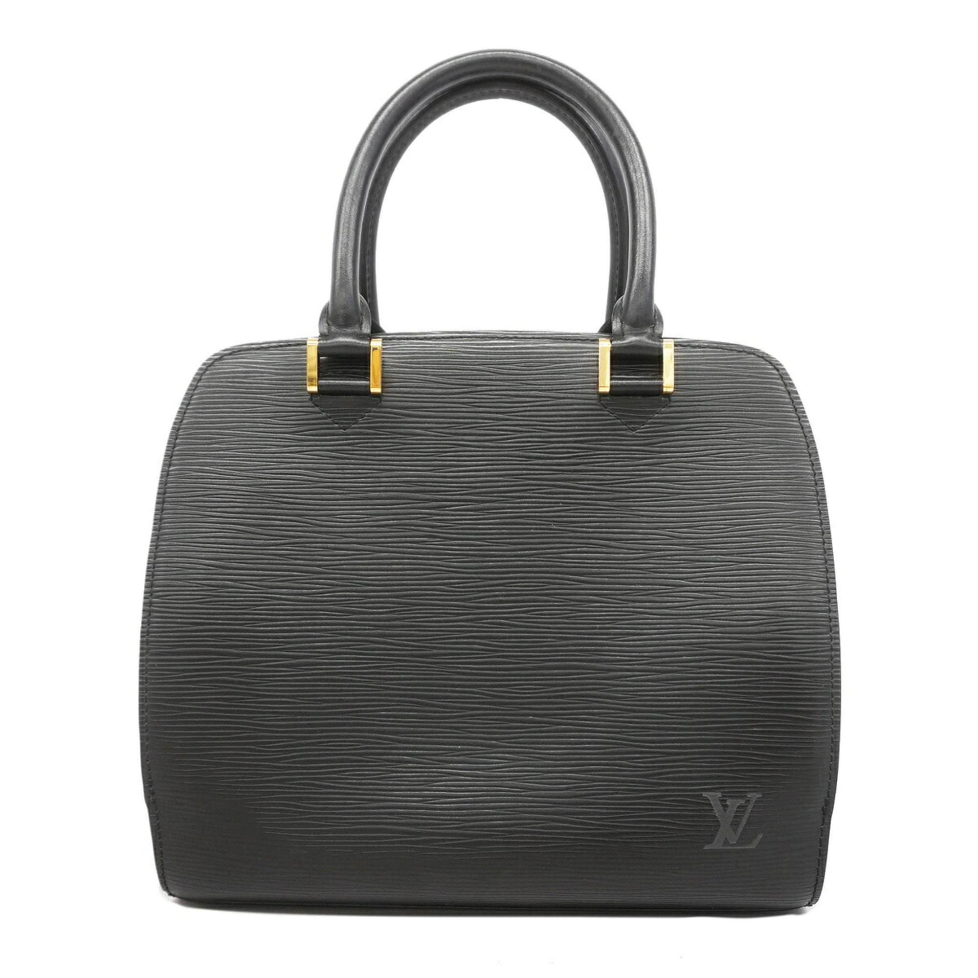 Louis Vuitton Noir Handbag (Pre-Owned)
