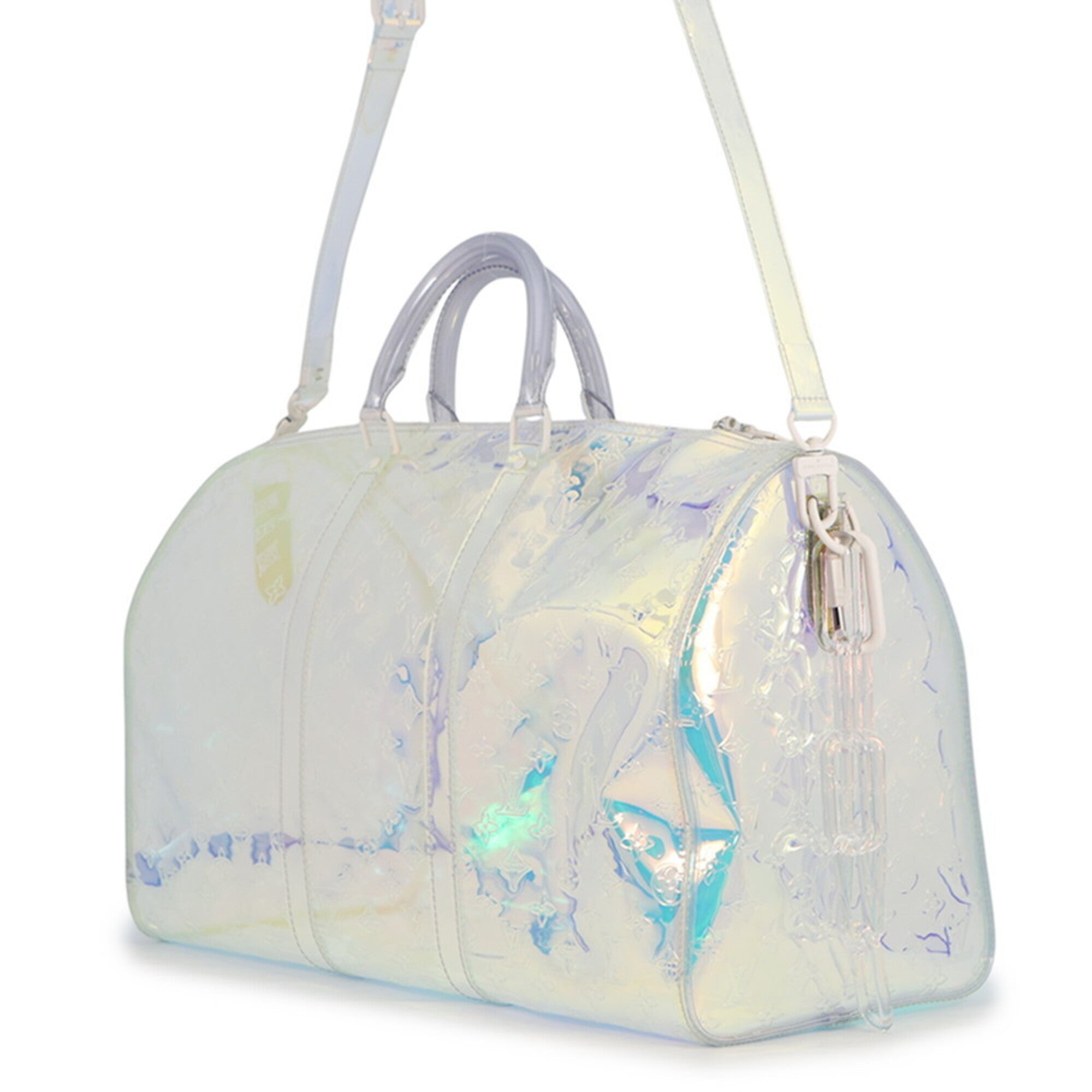 Louis Vuitton Monogram Clear Boston Bag (Pre-Owned)