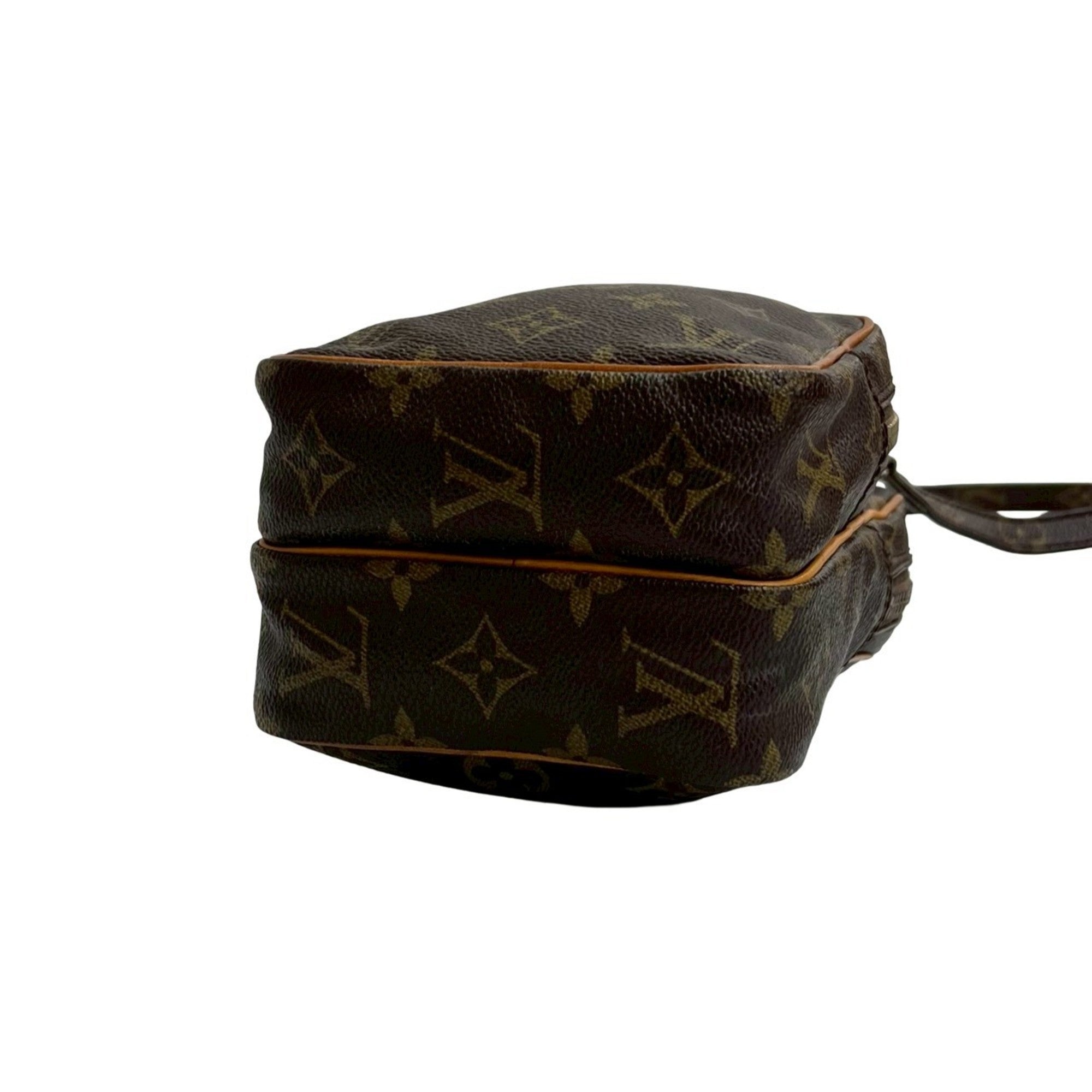 Louis Vuitton Brown Leather Pvc Pochette Shoulder Bag (Pre-Owned)