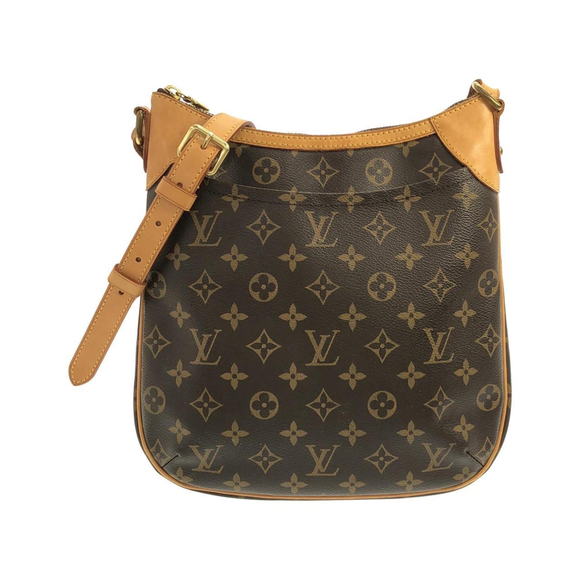 Louis Vuitton Brown Coated Canvas Shoulder Bag (Pre-Owned)