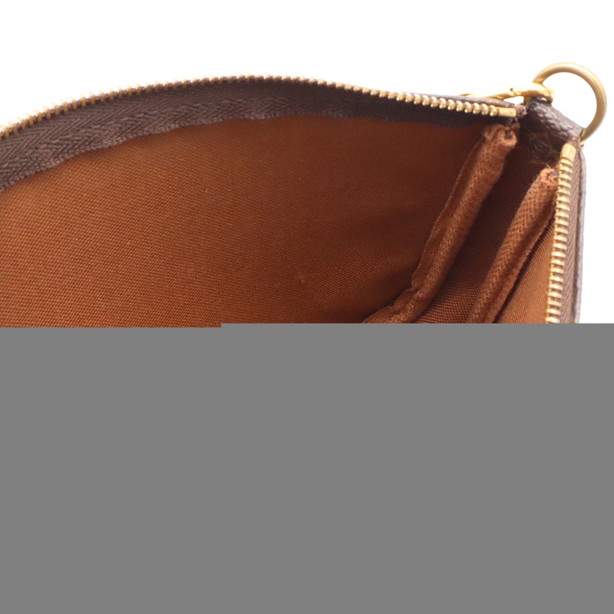 Louis Vuitton Monogram Brown Monogram Handbag Pochette (Pre-Owned)